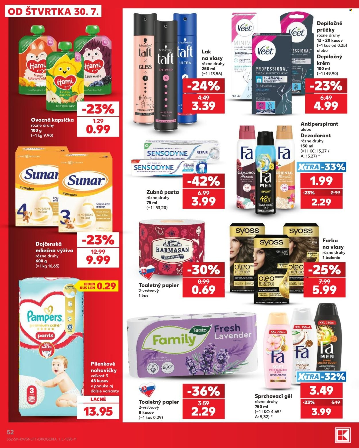 KAUFLAND leták - Od štvrtka 30.7.2026