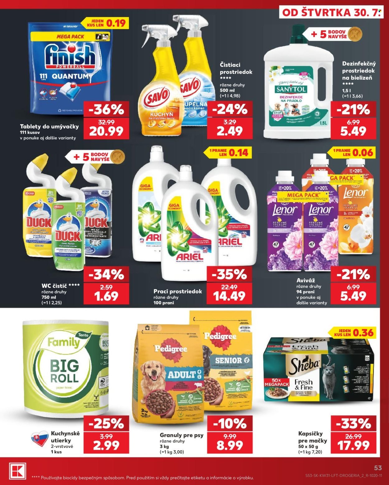 KAUFLAND leták - Od štvrtka 30.7.2026