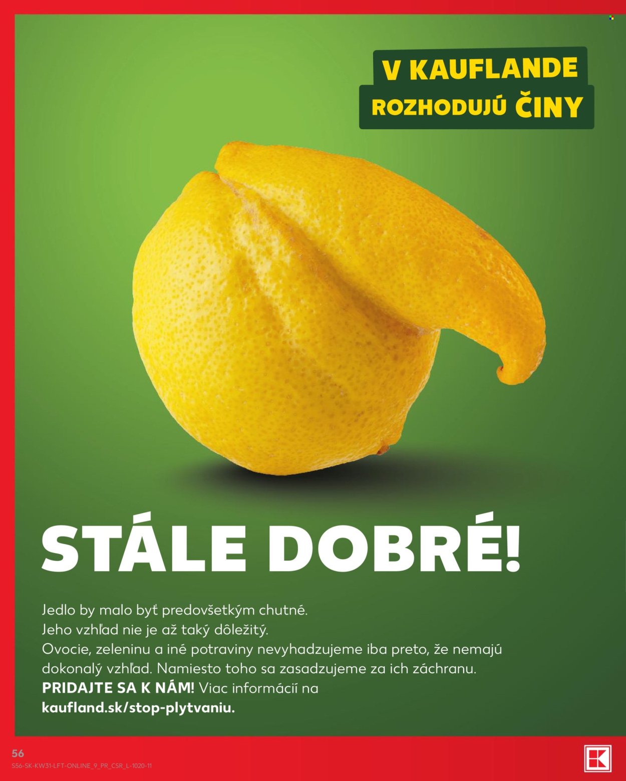 KAUFLAND leták - Od štvrtka 30.7.2026