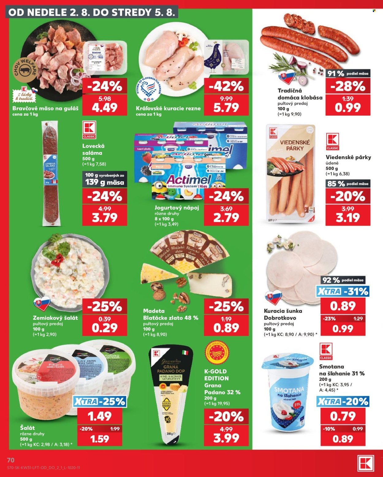 KAUFLAND leták - Od štvrtka 30.7.2026