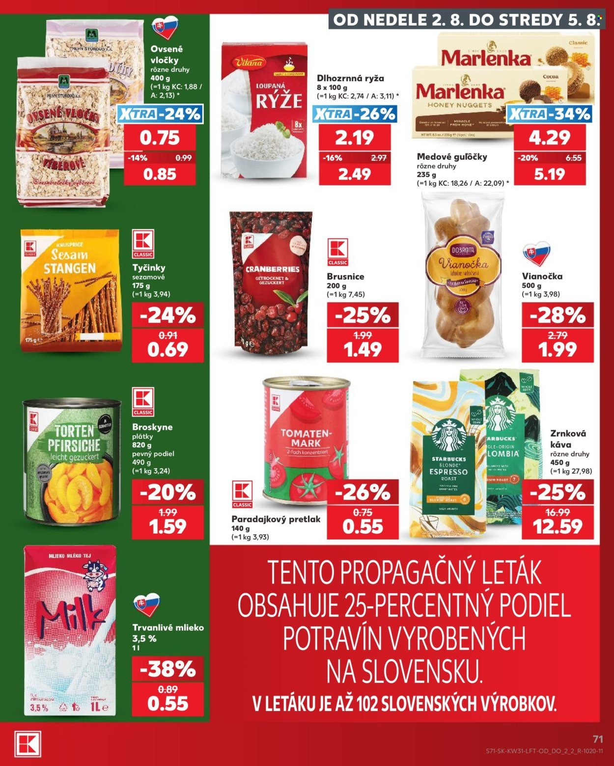 KAUFLAND leták - Od štvrtka 30.7.2026