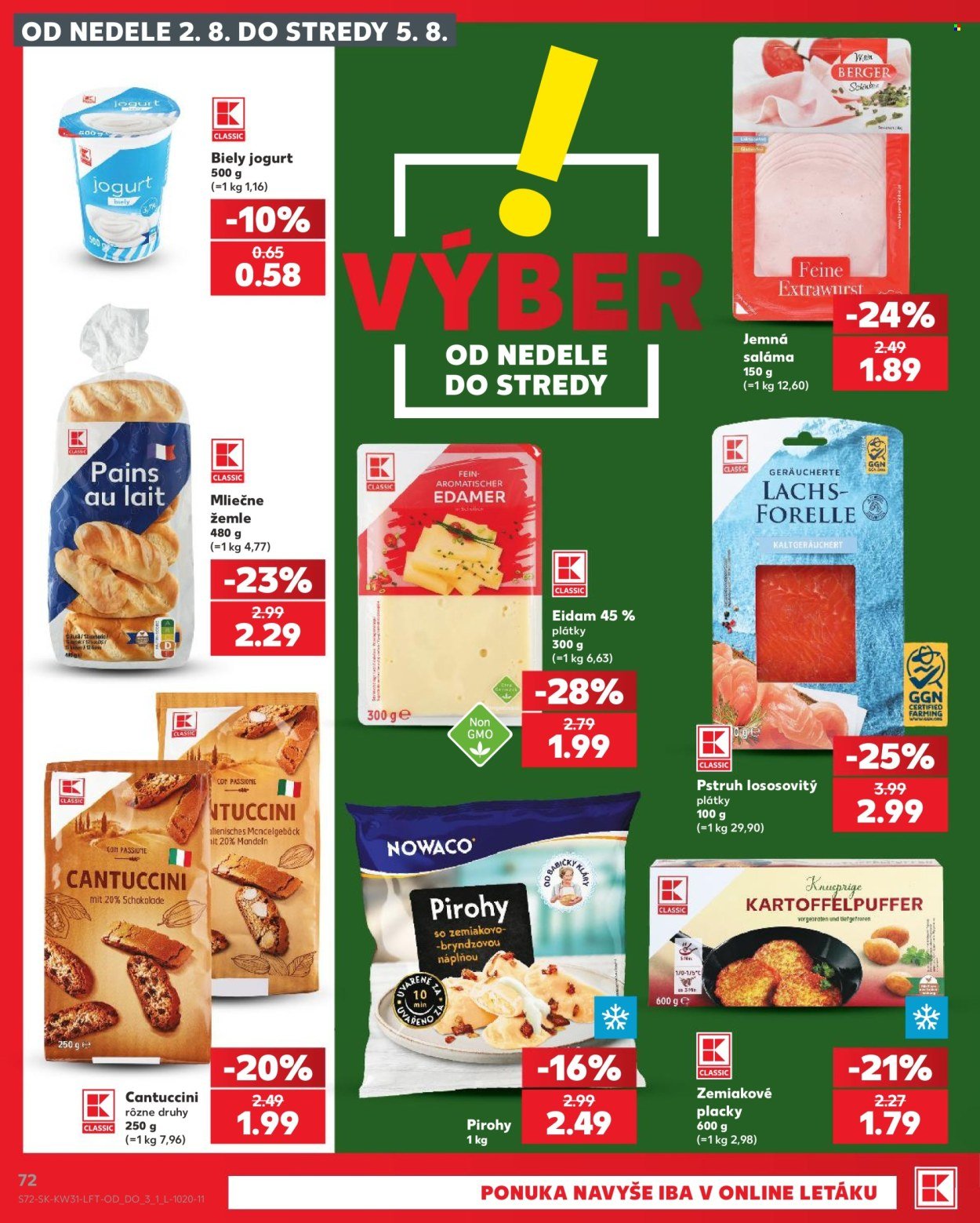 KAUFLAND leták - Od štvrtka 30.7.2026