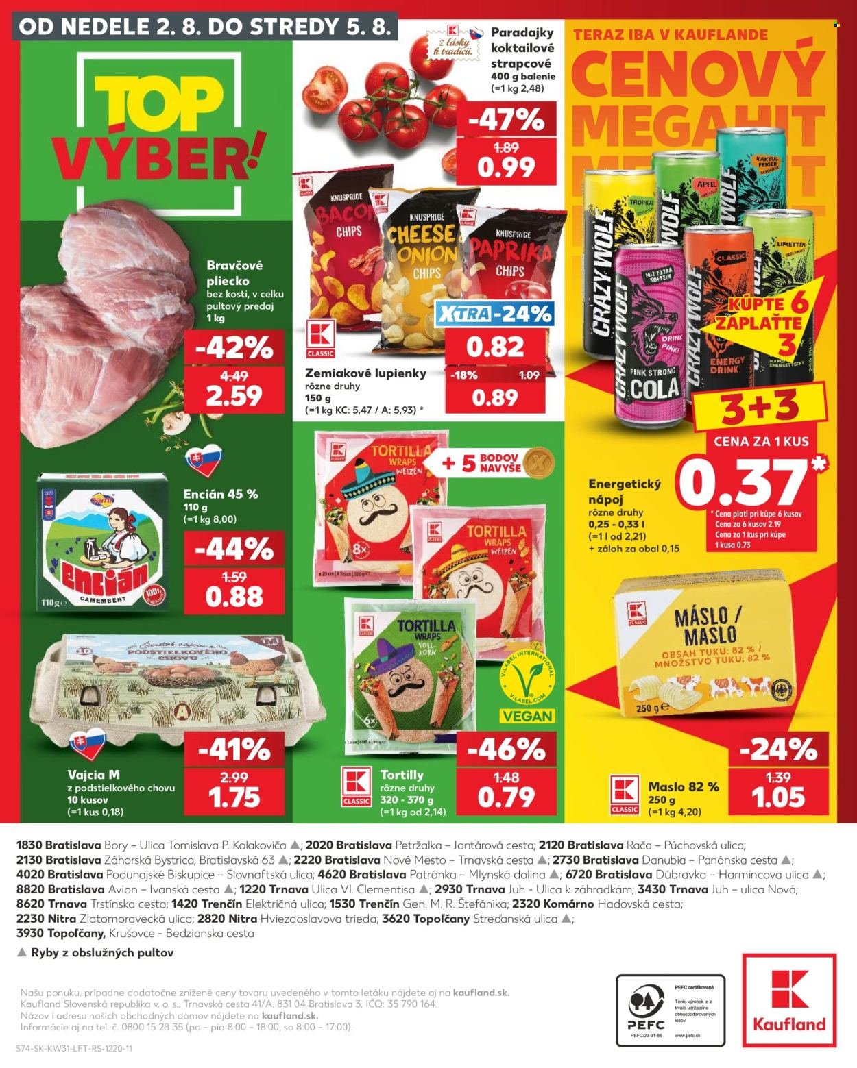 KAUFLAND leták - Od štvrtka 30.7.2026