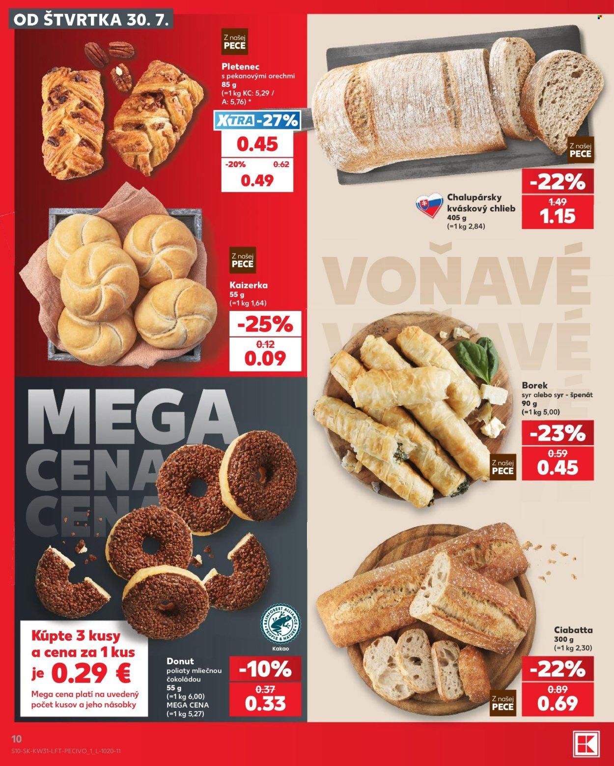 KAUFLAND leták - Od štvrtka 30.7.2026