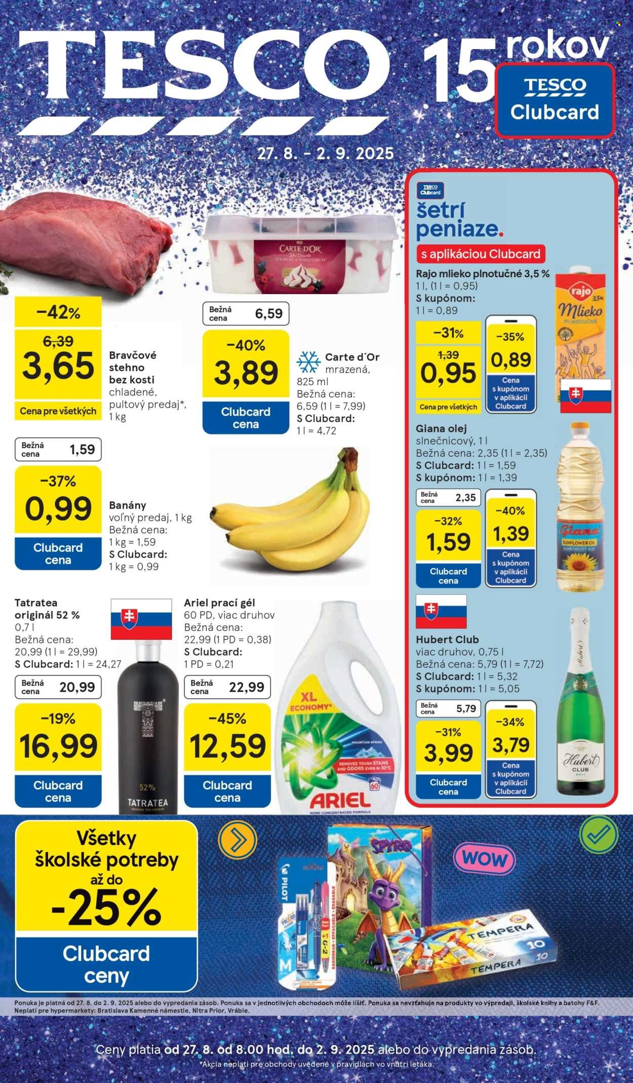 TESCO leták - Od stredy 27.8.2025 (2025-08-27 - 2025-09-02) | 1