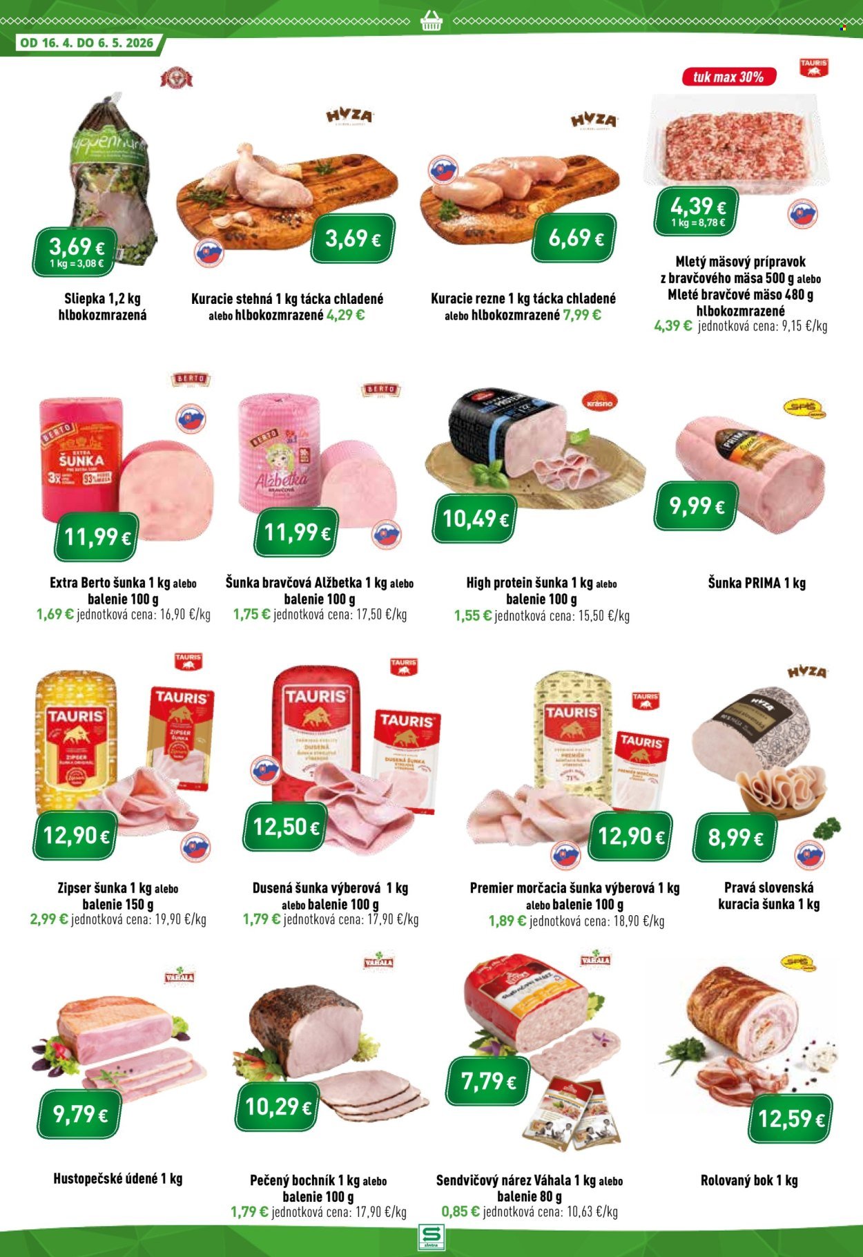 SINTRA leták - Od štvrtka 16.4.2026 (2026-04-16 - 2026-05-06) | 2