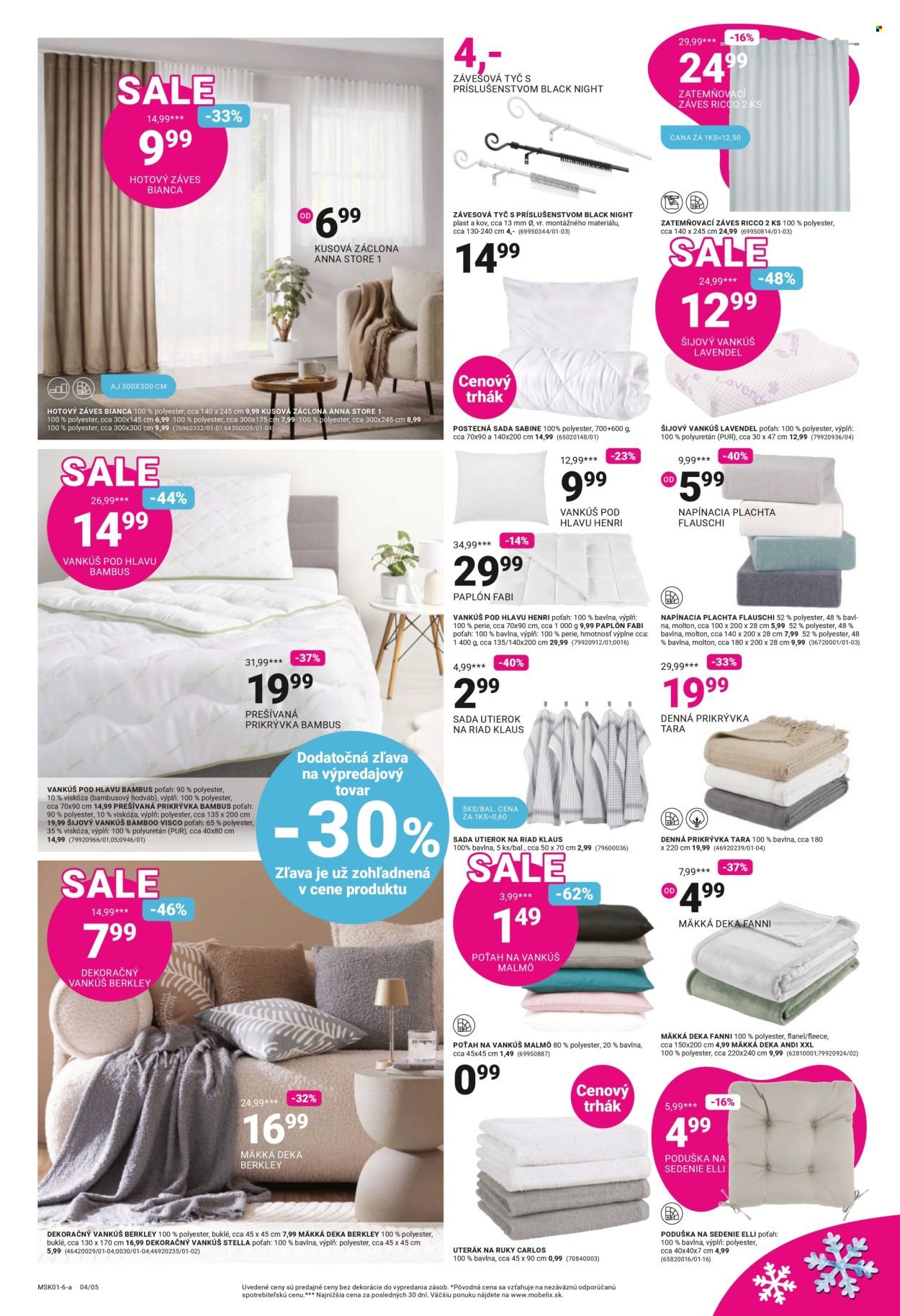 MÖBELIX leták - SALE ZĽAVY VIAC AKO 60% (2025-12-29 - 2026-01-11) | 4