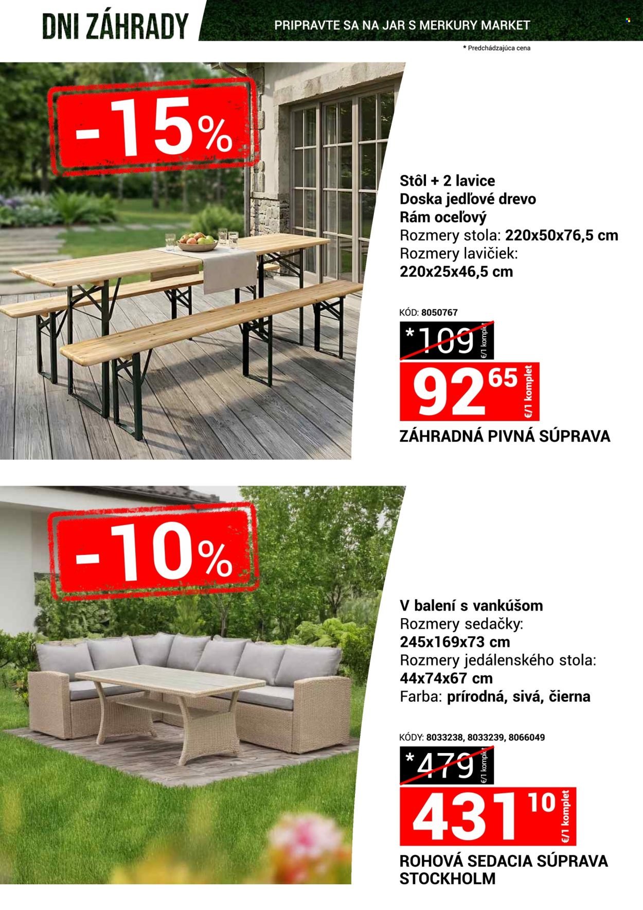 MERKURY MARKET leták - Dni záhrady (2026-03-21 - 2026-03-29) | 14