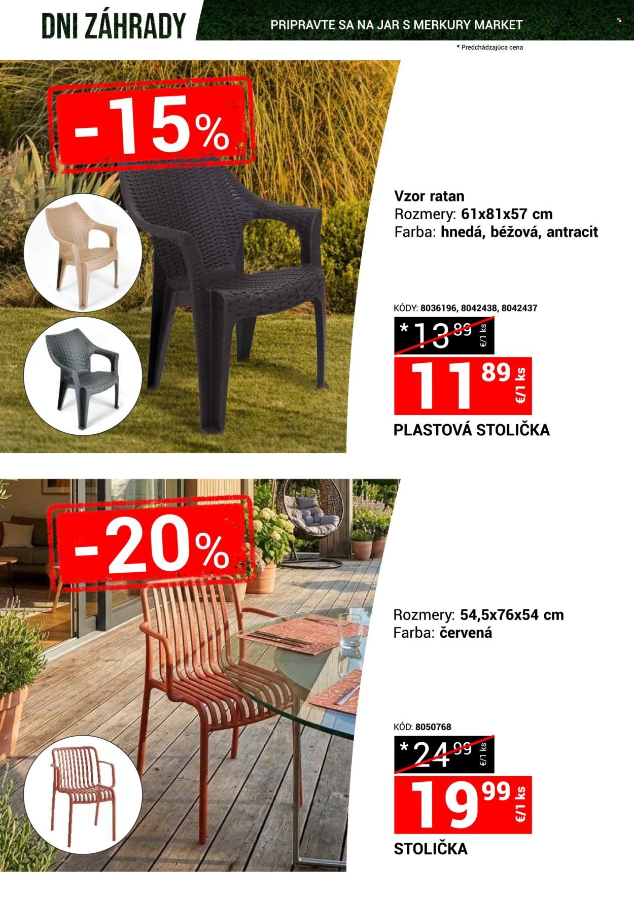 MERKURY MARKET leták - Dni záhrady (2026-03-21 - 2026-03-29) | 15