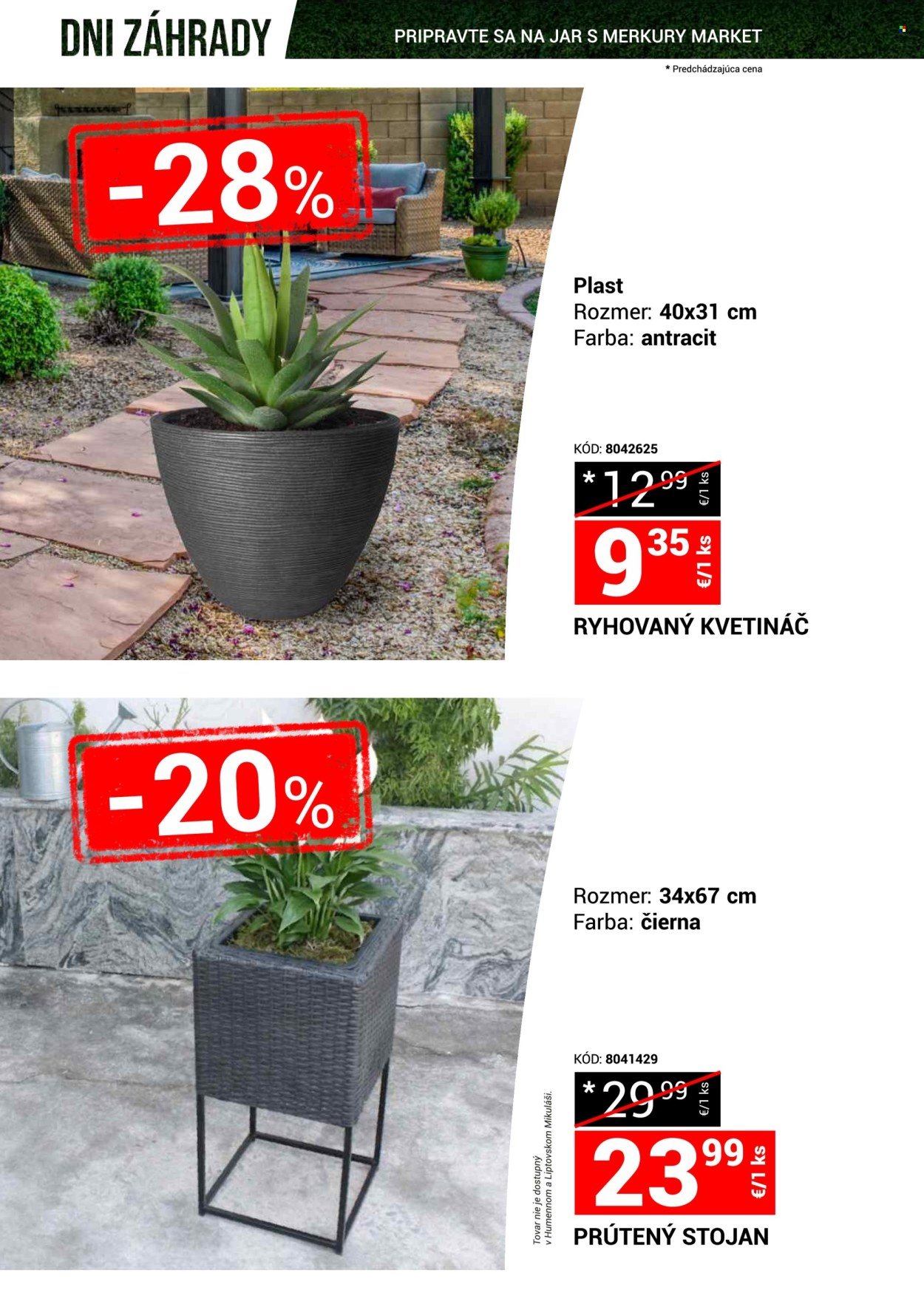 MERKURY MARKET leták - Dni záhrady (2026-03-21 - 2026-03-29) | 3