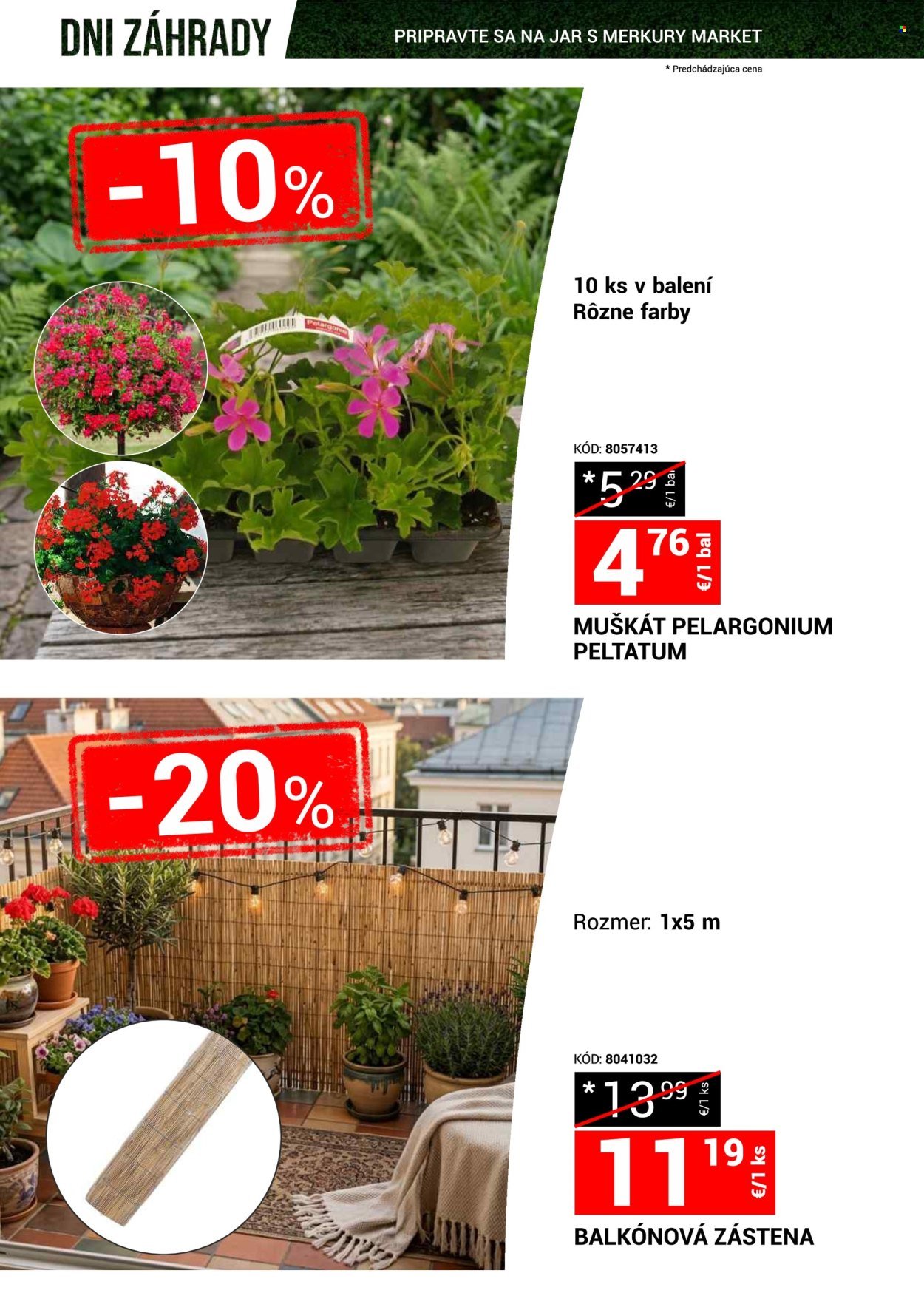 MERKURY MARKET leták - Dni záhrady (2026-03-21 - 2026-03-29) | 4