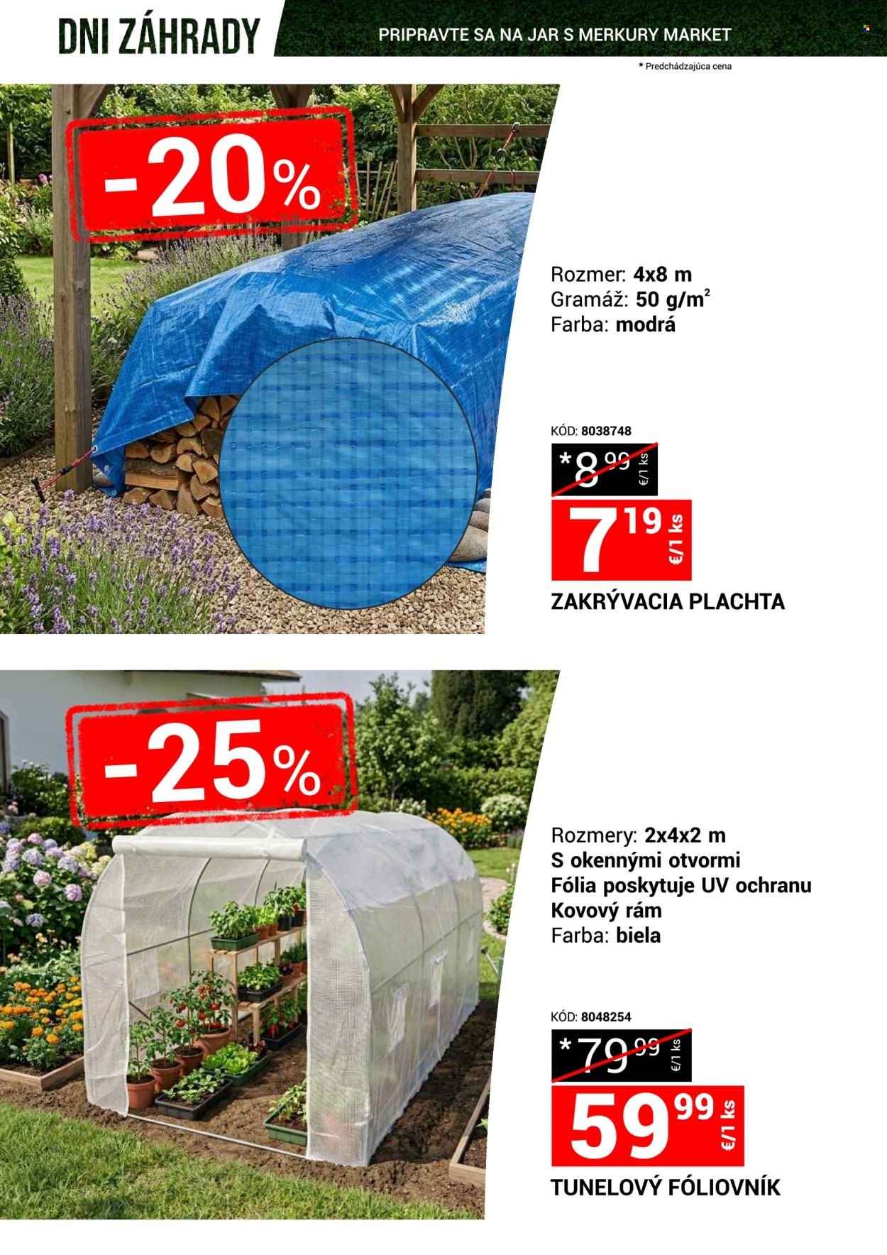 MERKURY MARKET leták - Dni záhrady (2026-03-21 - 2026-03-29) | 7