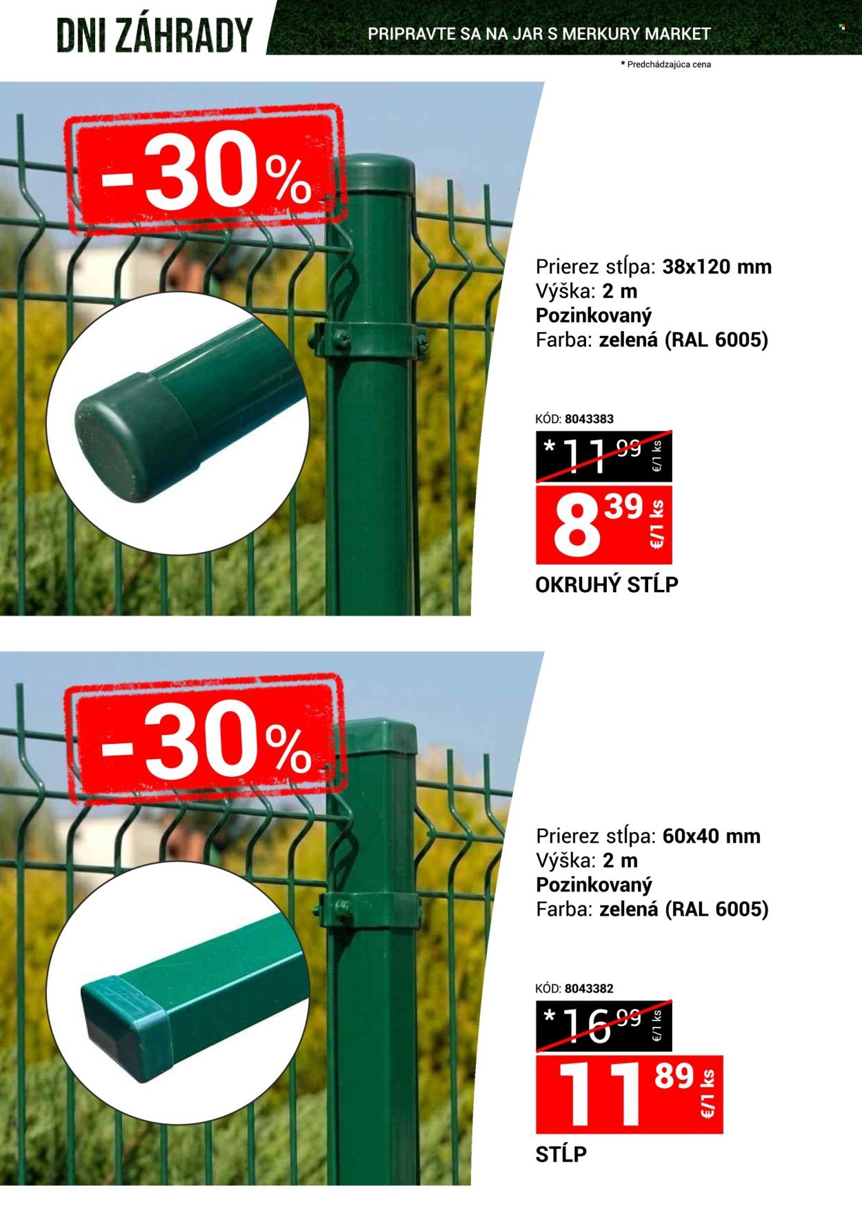 MERKURY MARKET leták - Dni záhrady (2026-03-21 - 2026-03-29) | 9