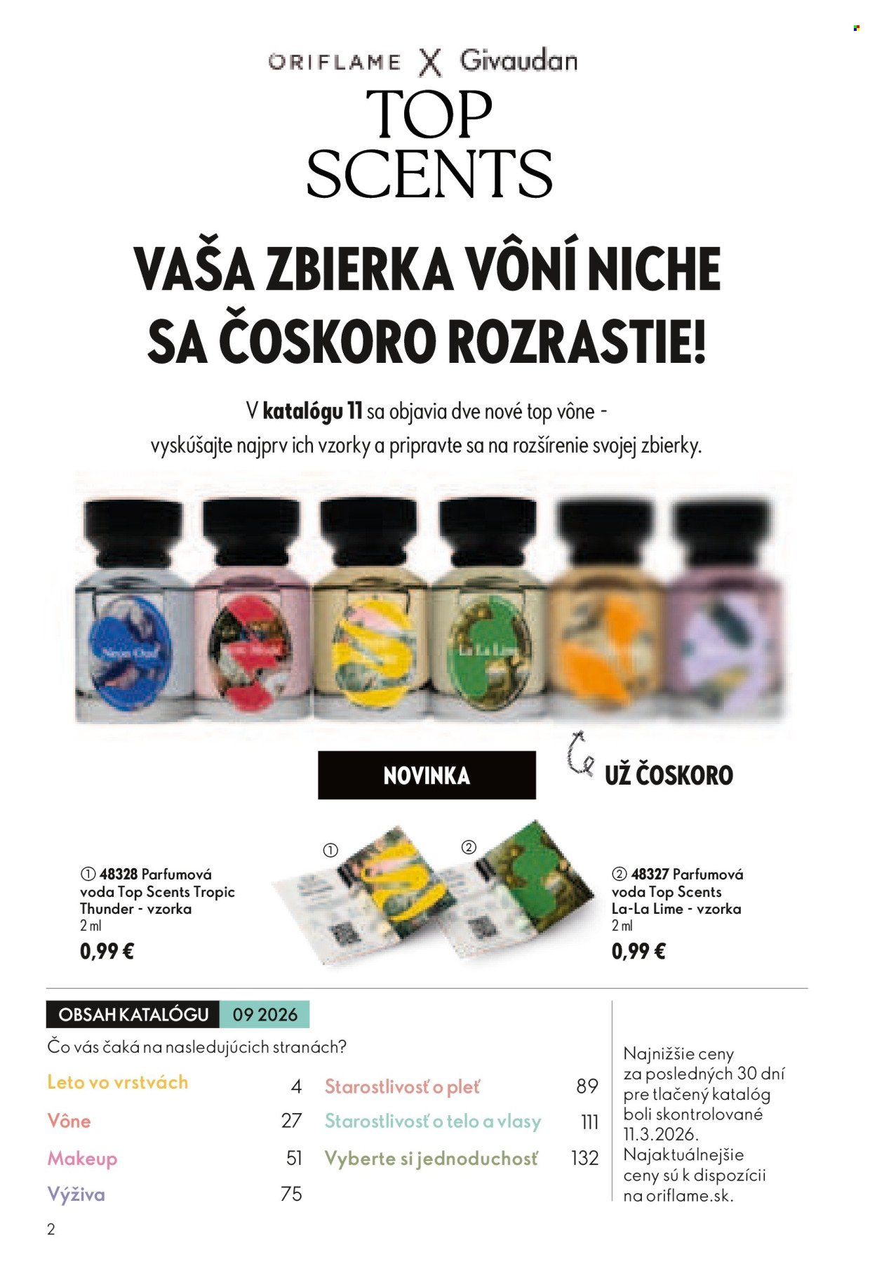 ORIFLAME leták - Katalóg 09