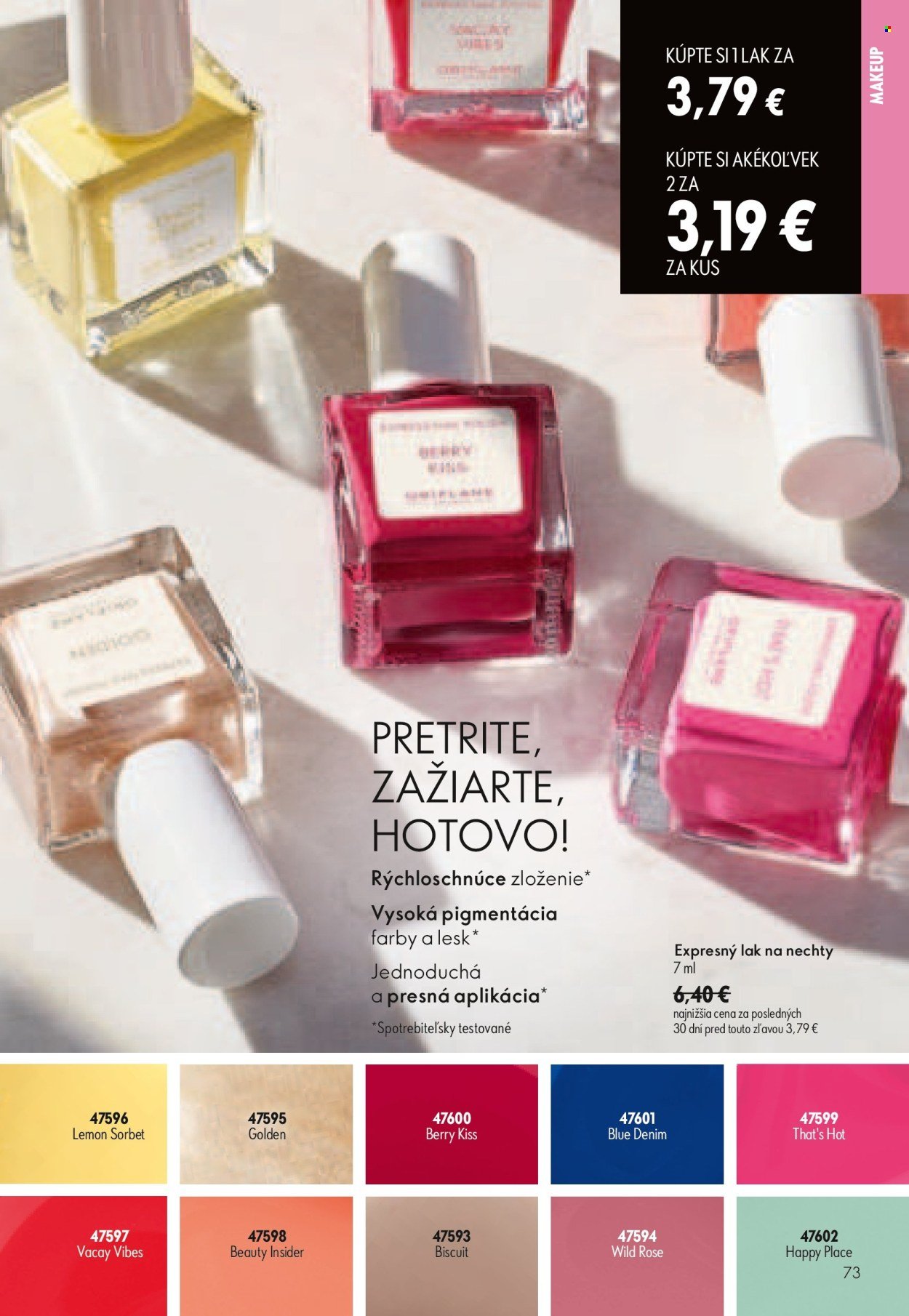 ORIFLAME leták - Katalóg 09