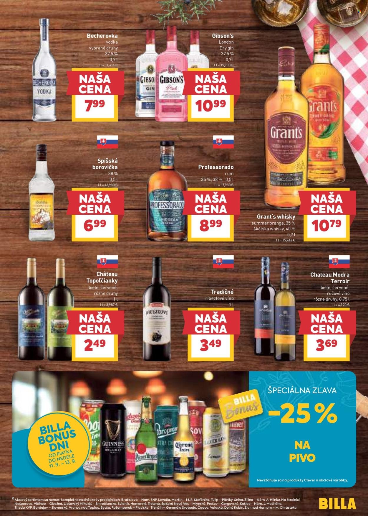 BILLA leták - Od stredy 9.9.2026