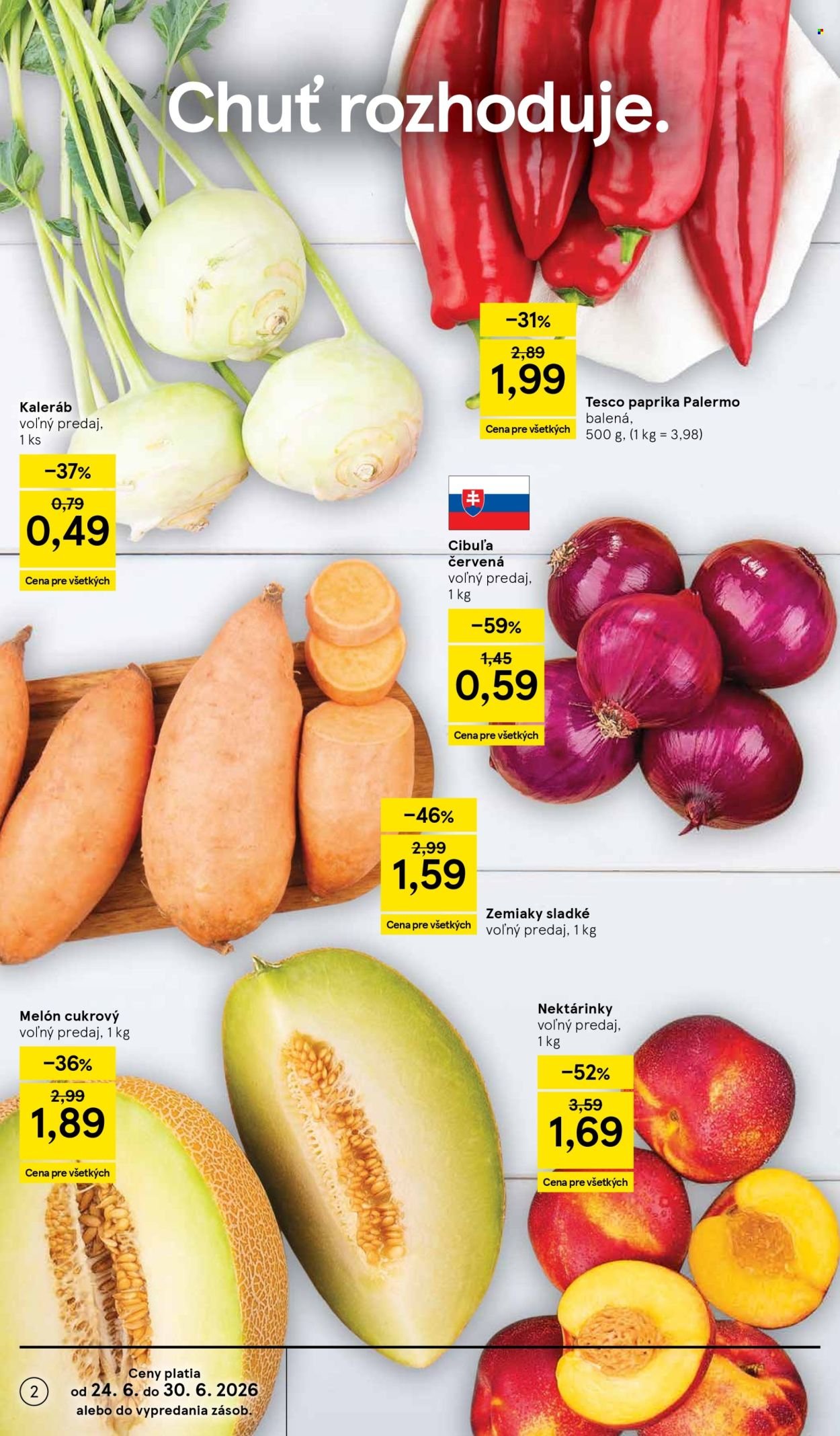 TESCO leták - Od stredy 24.6.2026
