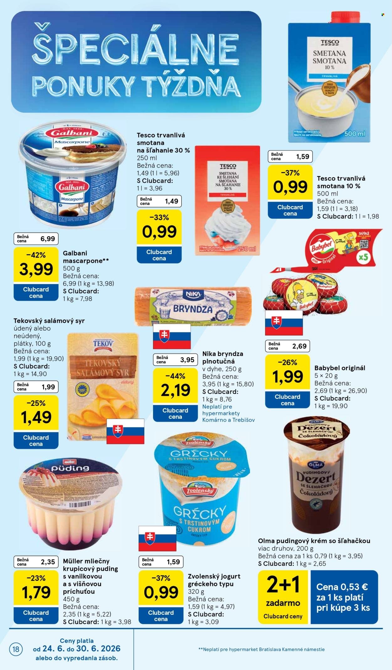 TESCO leták - Od stredy 24.6.2026