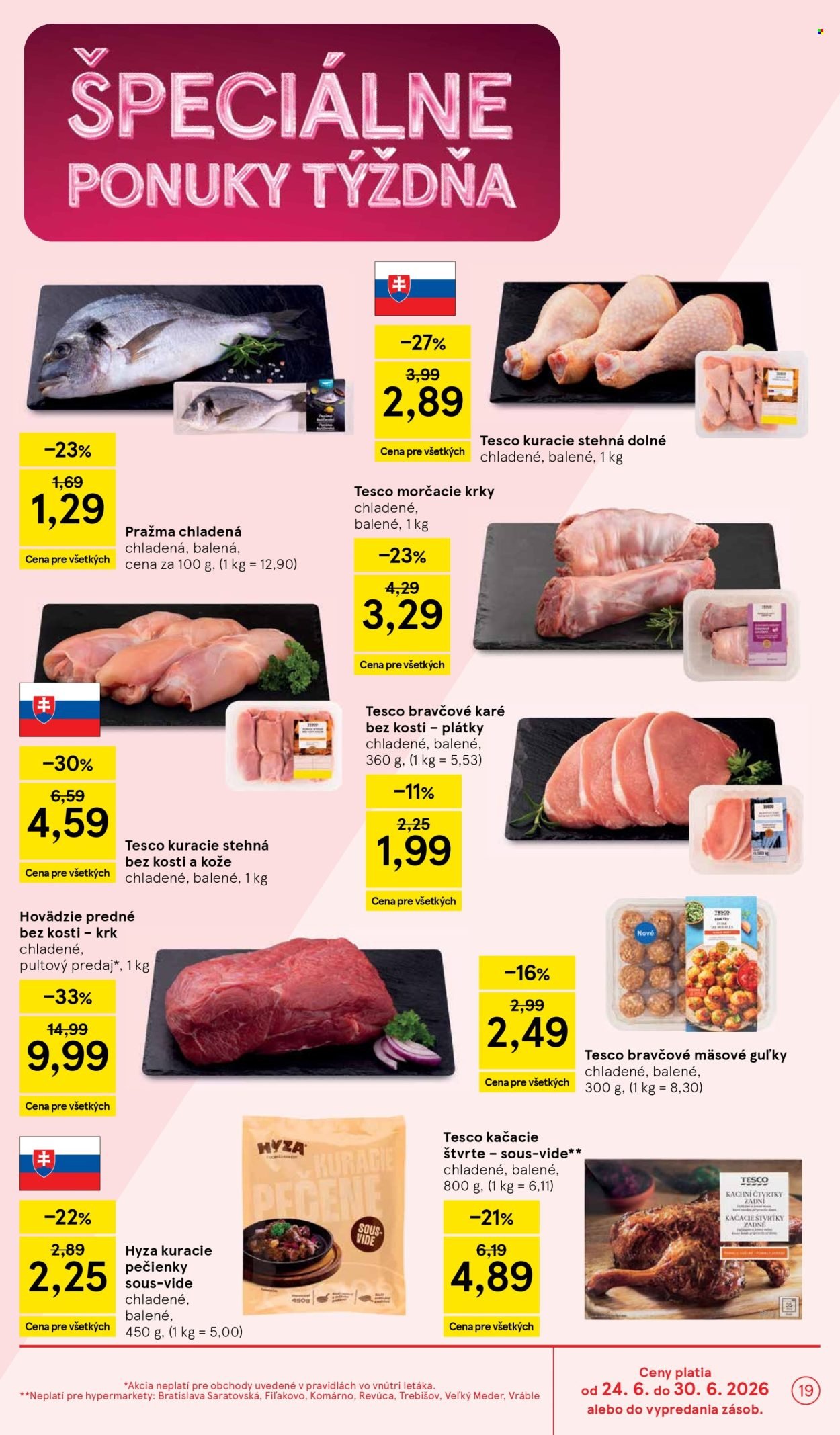 TESCO leták - Od stredy 24.6.2026