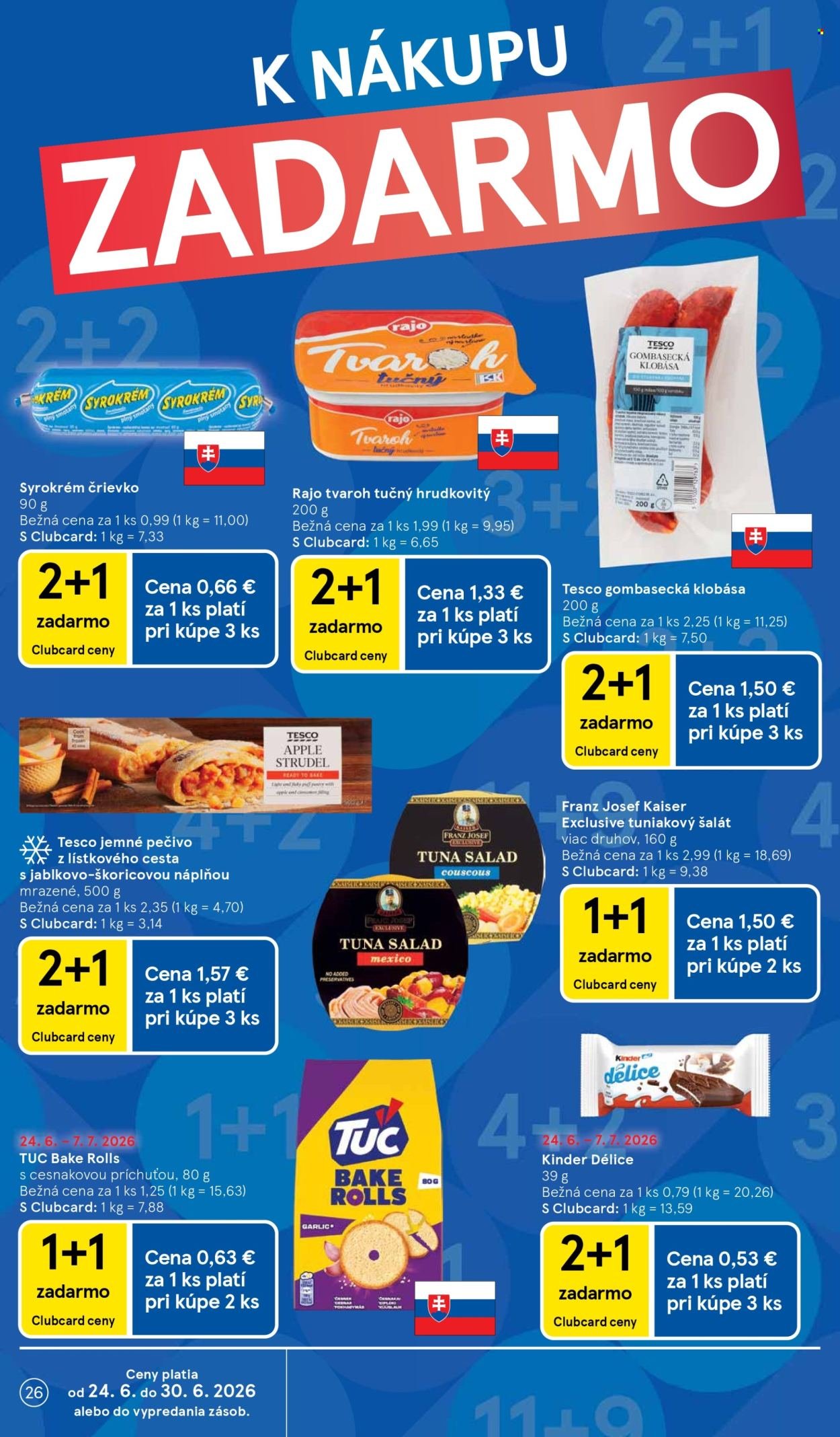 TESCO leták - Od stredy 24.6.2026