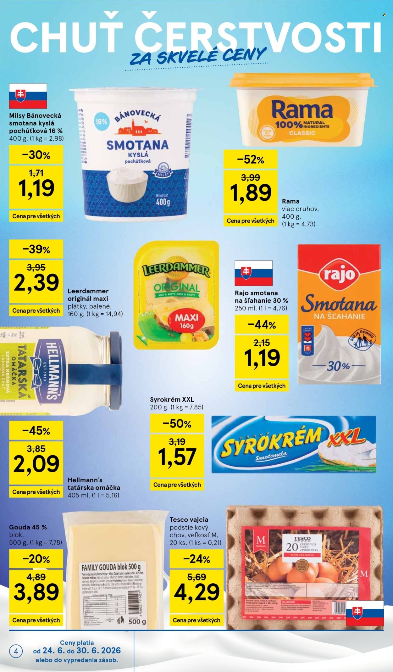 TESCO leták - Od stredy 24.6.2026
