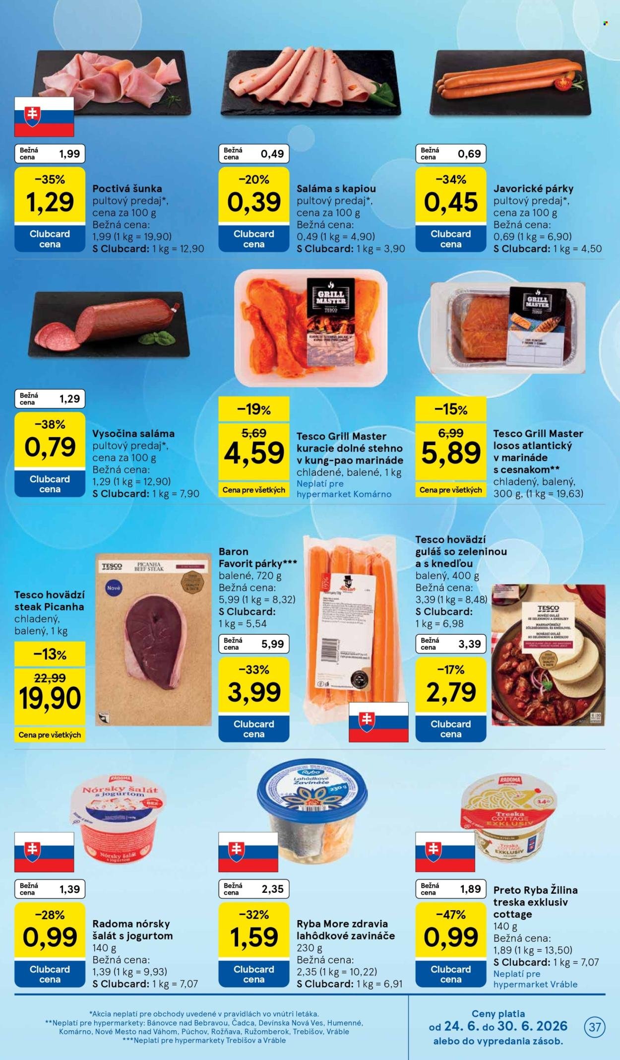 TESCO leták - Od stredy 24.6.2026