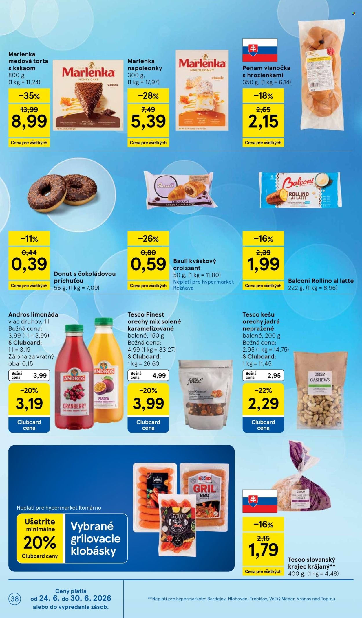 TESCO leták - Od stredy 24.6.2026