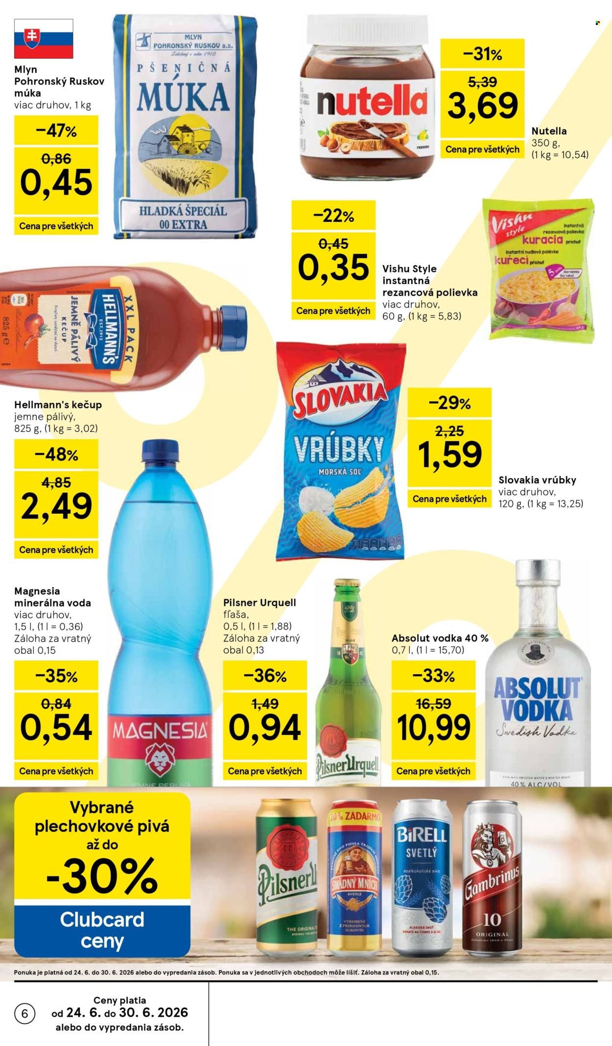 TESCO leták - Od stredy 24.6.2026