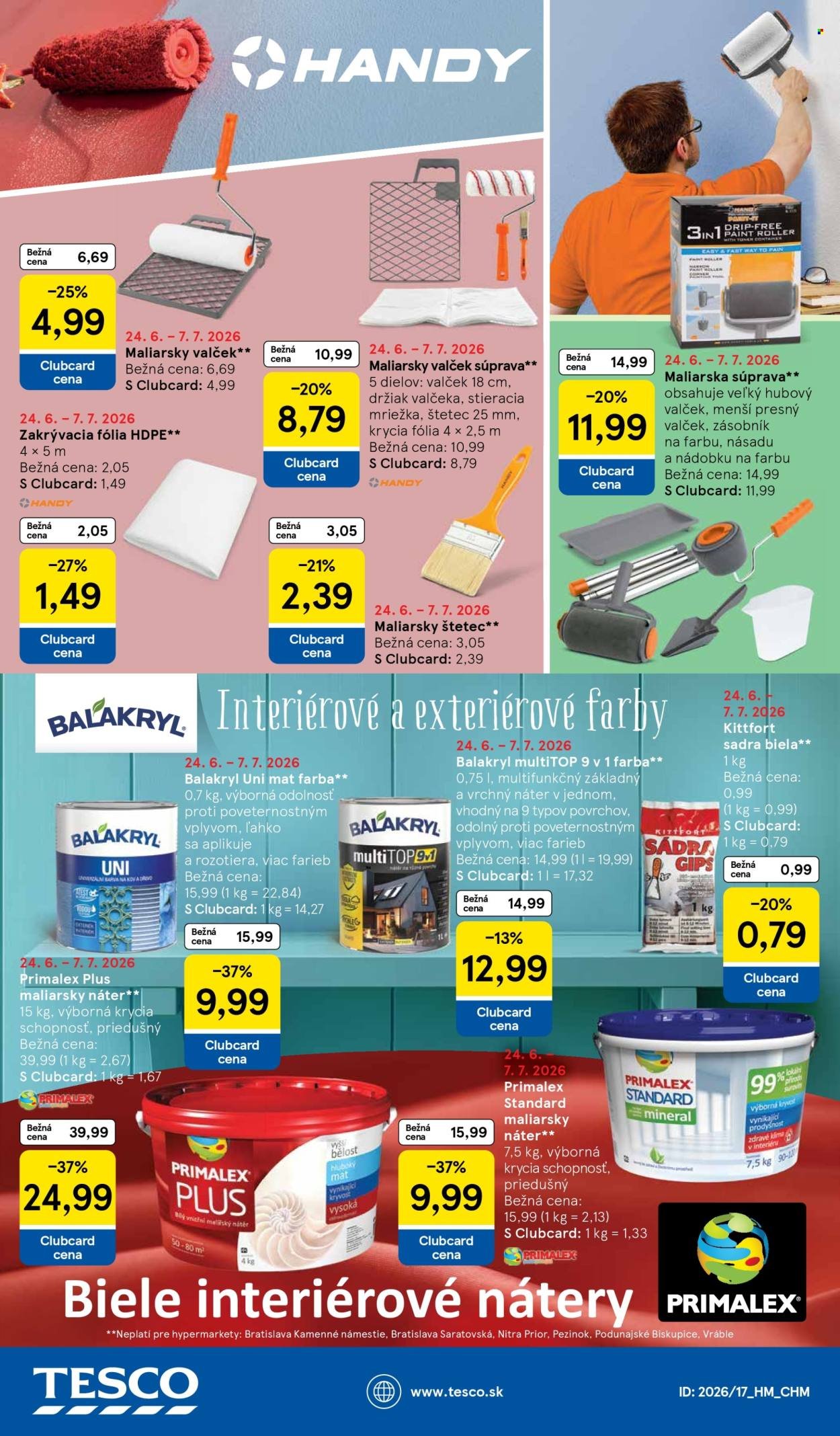 TESCO leták - Od stredy 24.6.2026