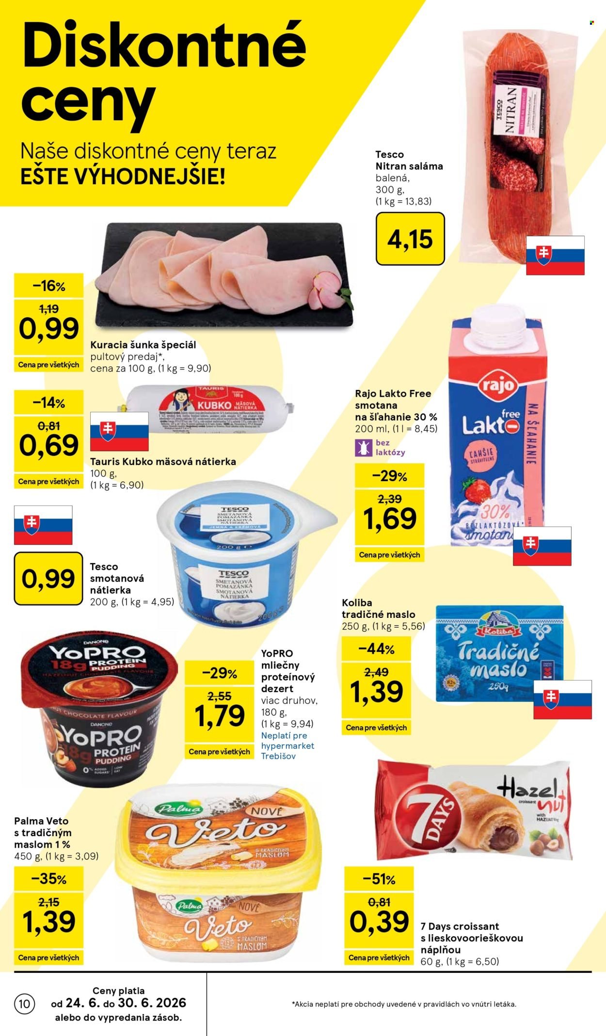 TESCO leták - Od stredy 24.6.2026
