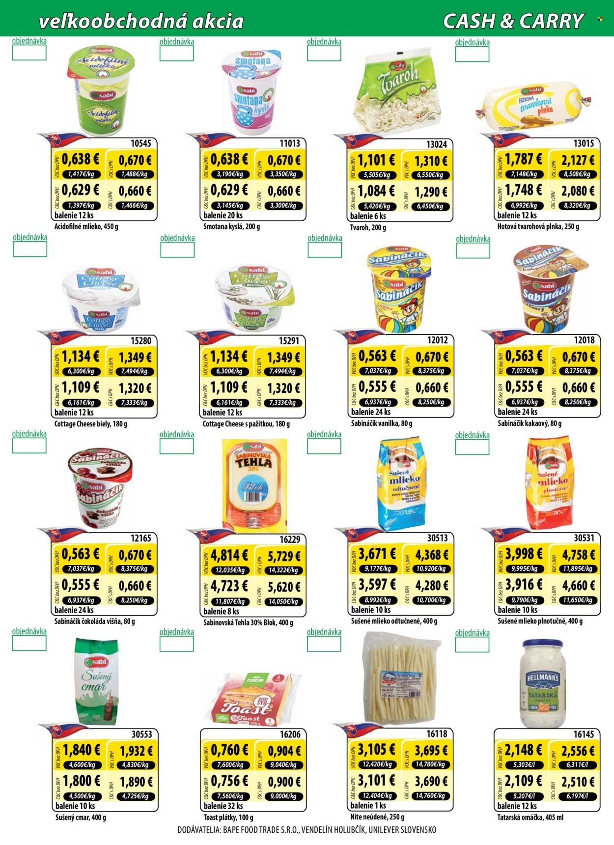 MILK AGRO leták - Cash & Carry (2025-10-29 - 2025-11-11) | 2