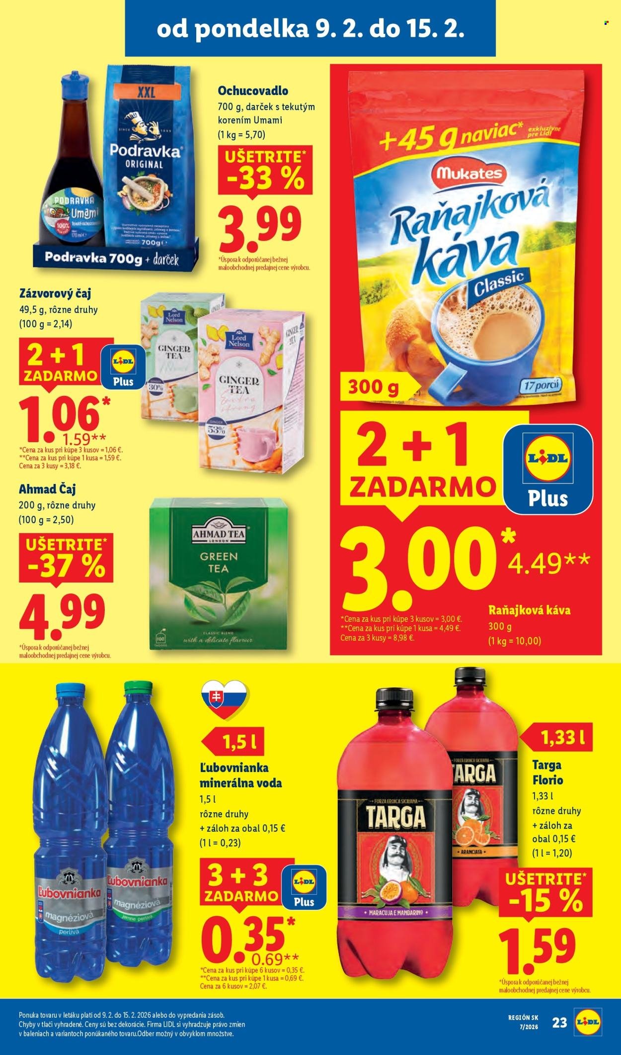 LIDL leták - Od pondelka 9.2.2026 (2026-02-09 - 2026-02-15) | 23
