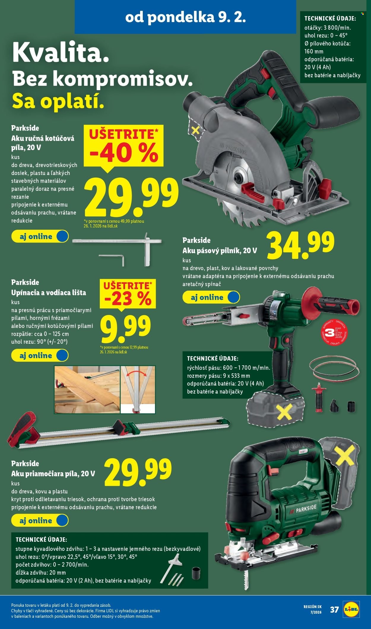 LIDL leták - Od pondelka 9.2.2026 (2026-02-09 - 2026-02-15) | 43