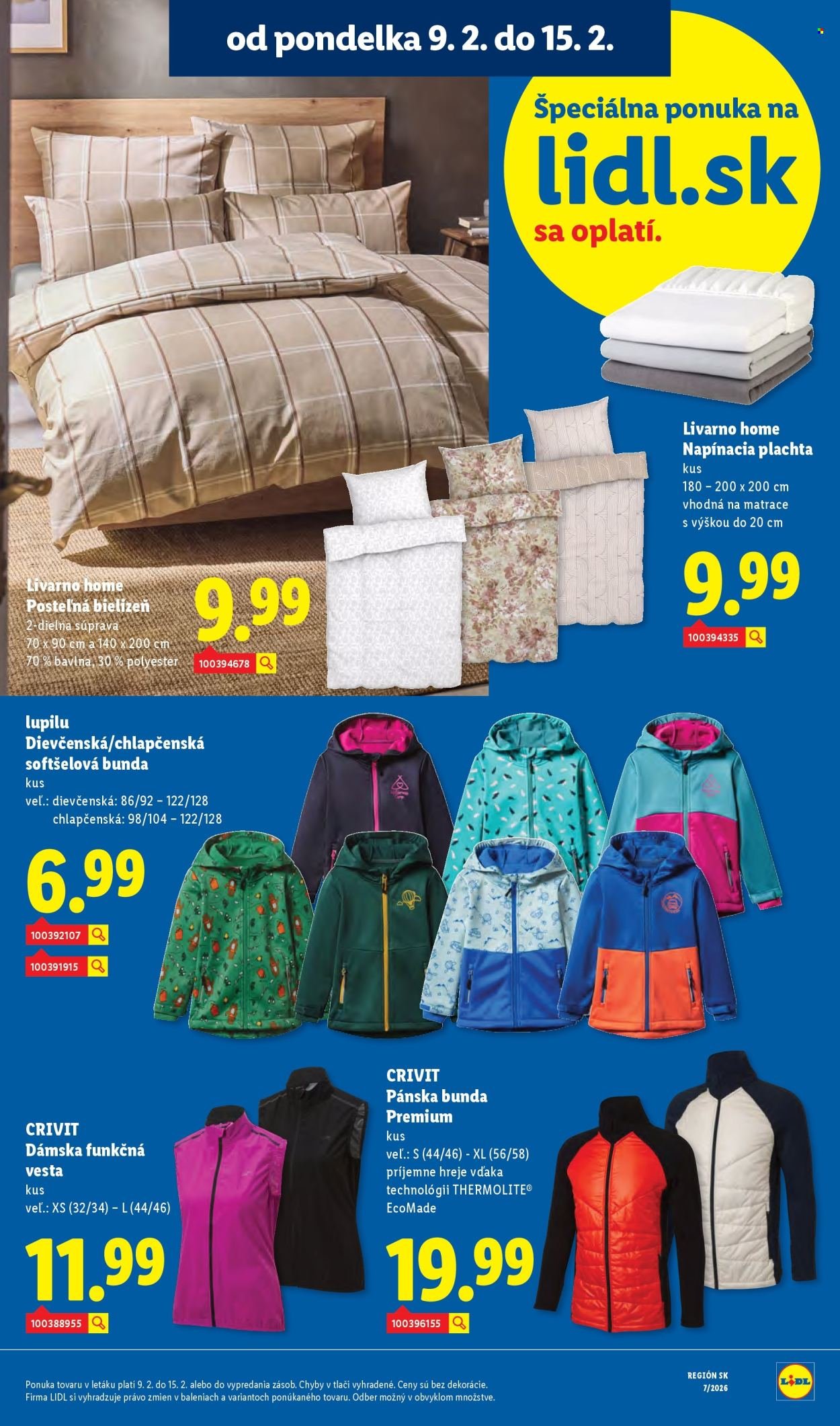 LIDL leták - Od pondelka 9.2.2026 (2026-02-09 - 2026-02-15) | 52