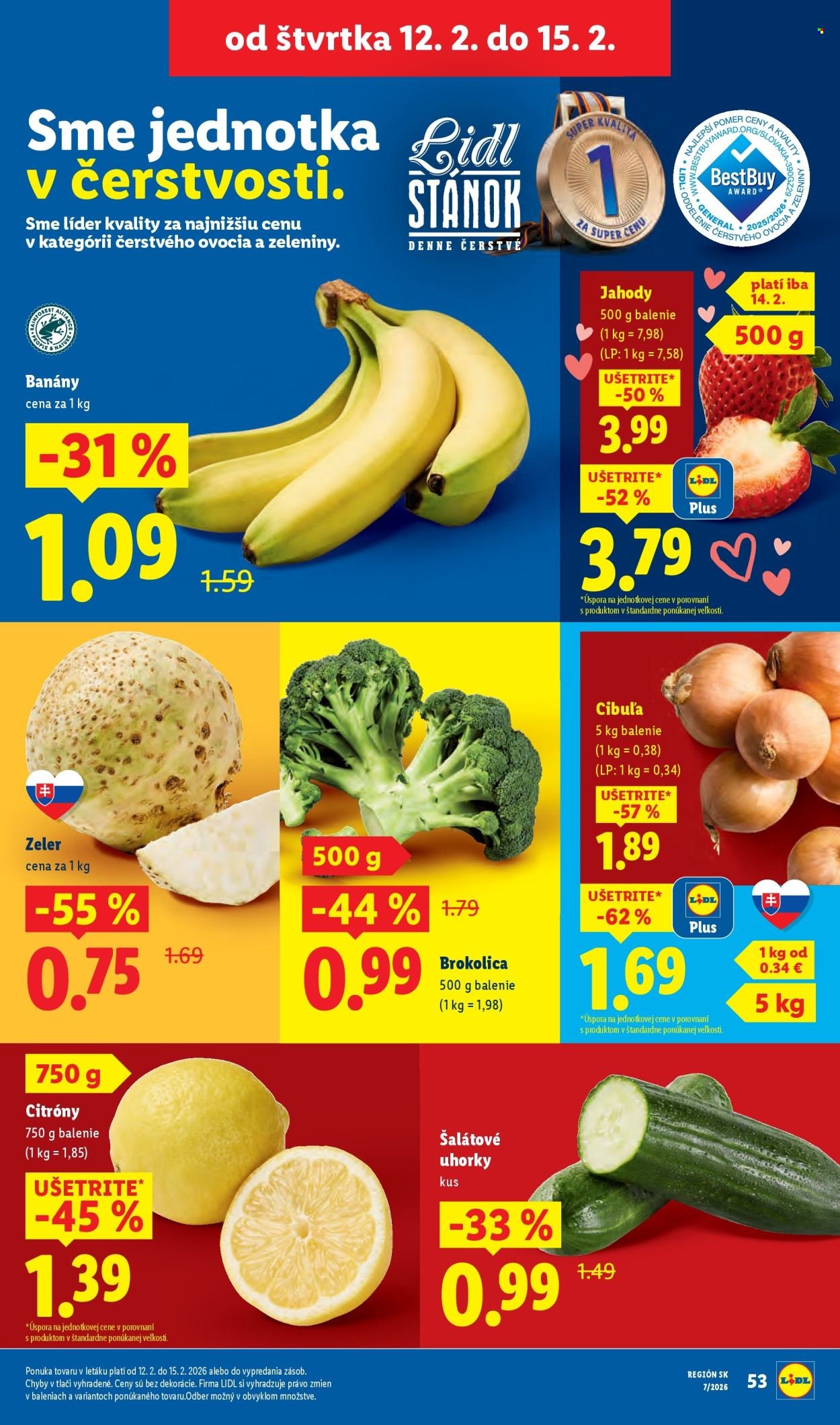 LIDL leták - Od pondelka 9.2.2026 (2026-02-09 - 2026-02-15) | 55