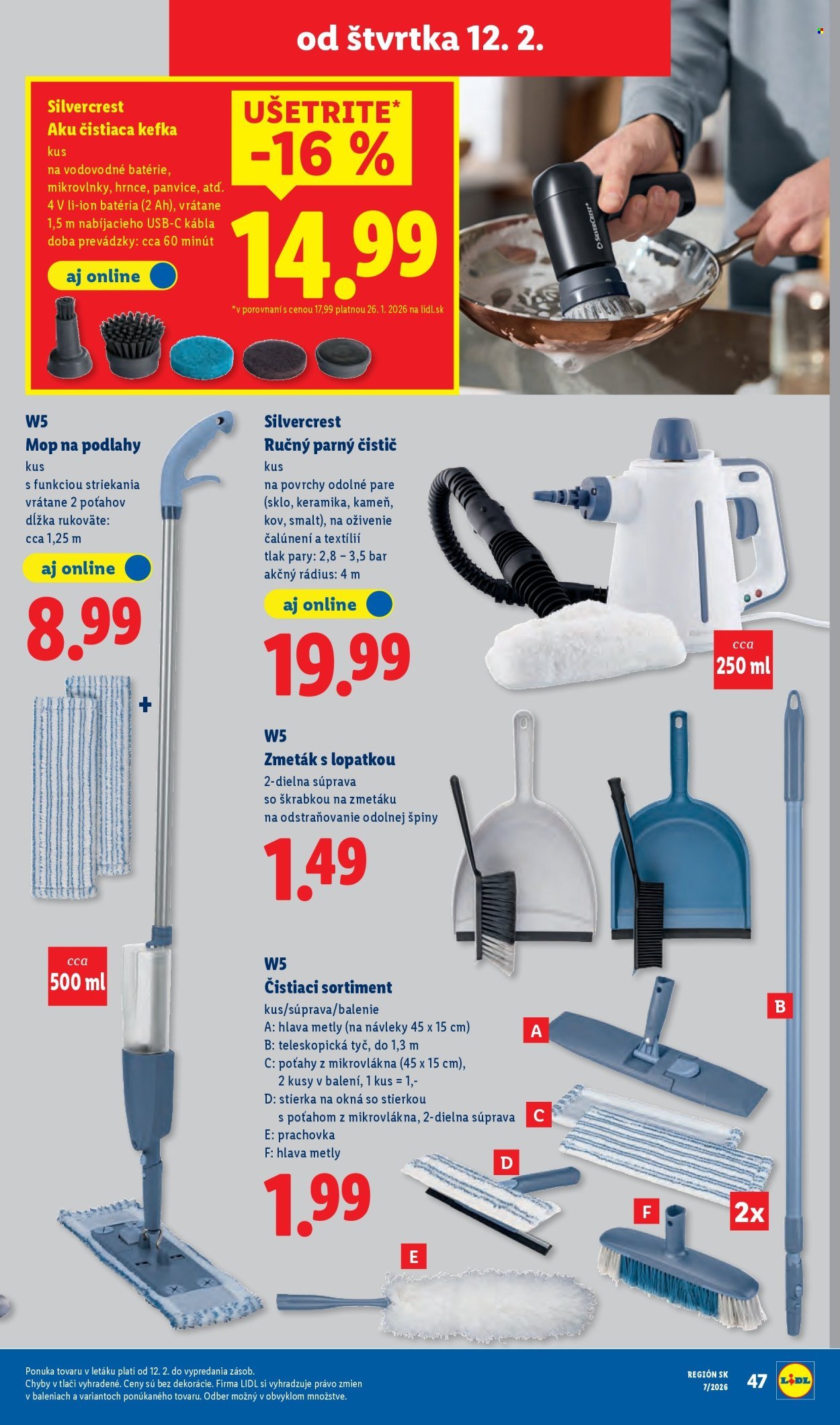 LIDL leták - Od pondelka 9.2.2026 (2026-02-09 - 2026-02-15) | 89