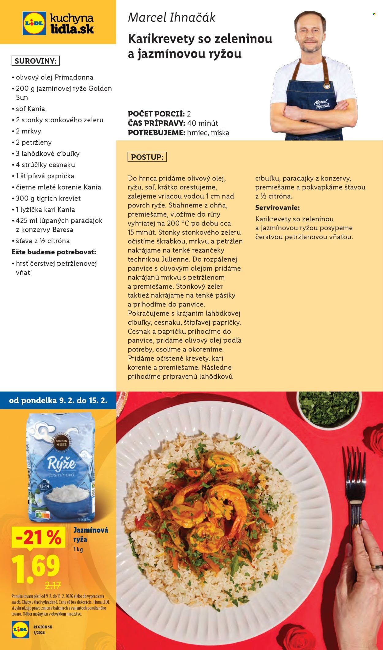 LIDL leták - Od pondelka 9.2.2026 (2026-02-09 - 2026-02-15) | 100