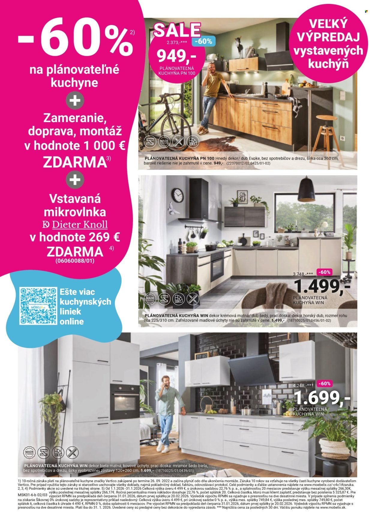 MÖBELIX leták - Veľký zimný výpredaj -30% na 1 produkt (2026-01-12 - 2026-02-08) | 2