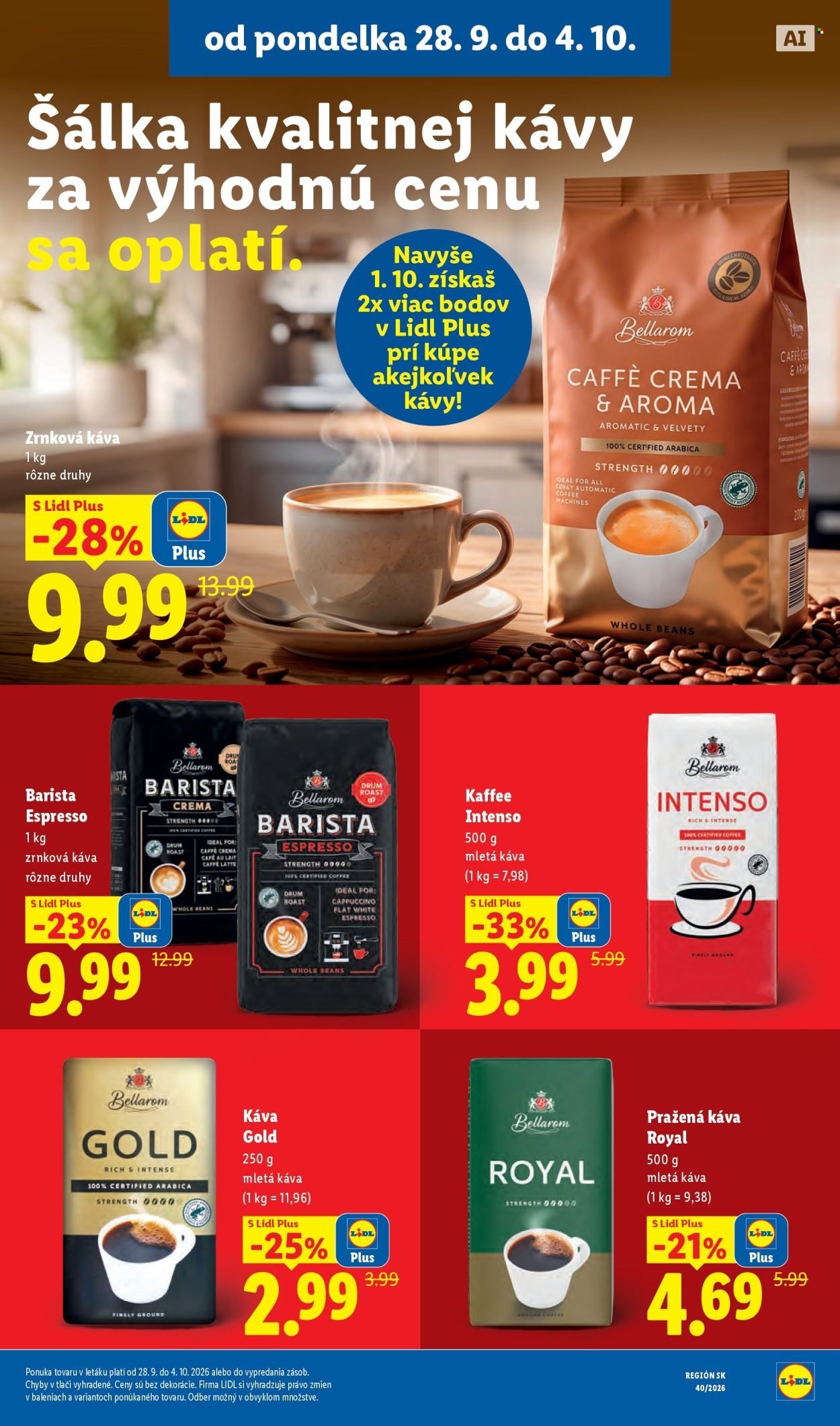 LIDL leták - Od pondelka 28.9.2026