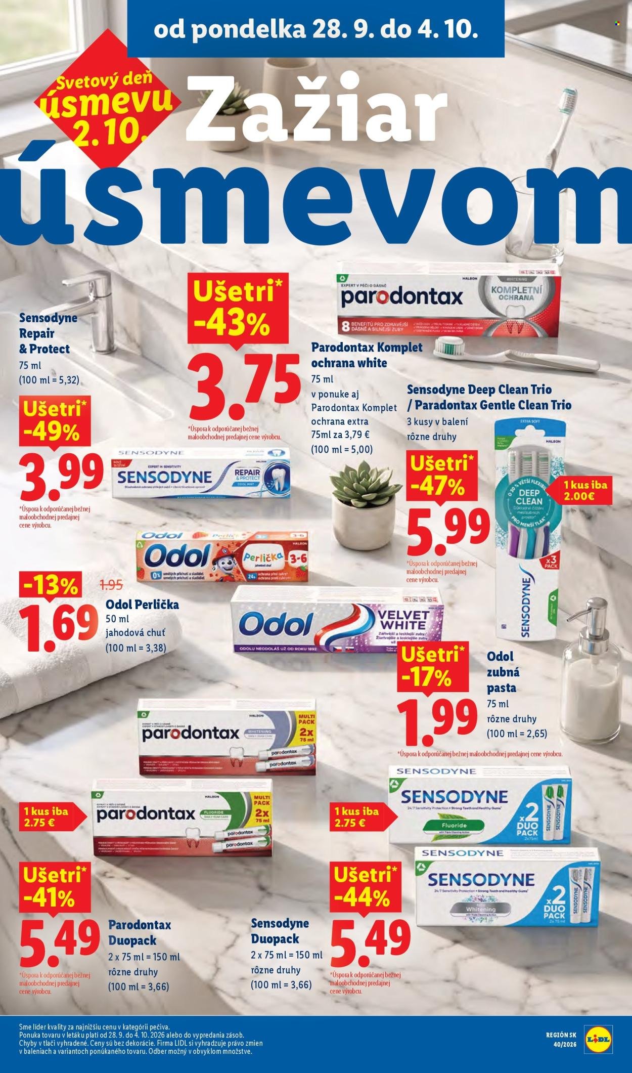 LIDL leták - Od pondelka 28.9.2026