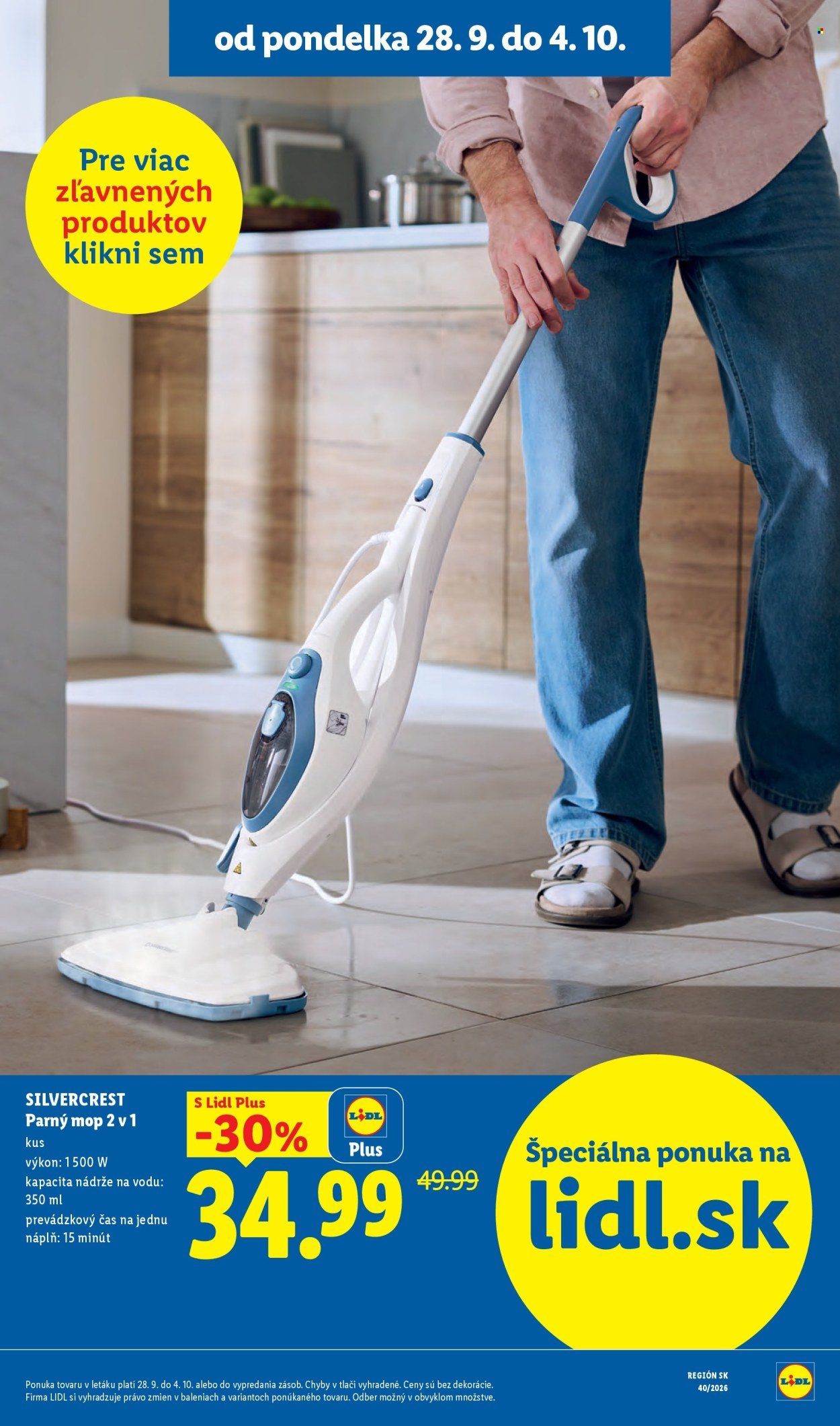 LIDL leták - Od pondelka 28.9.2026