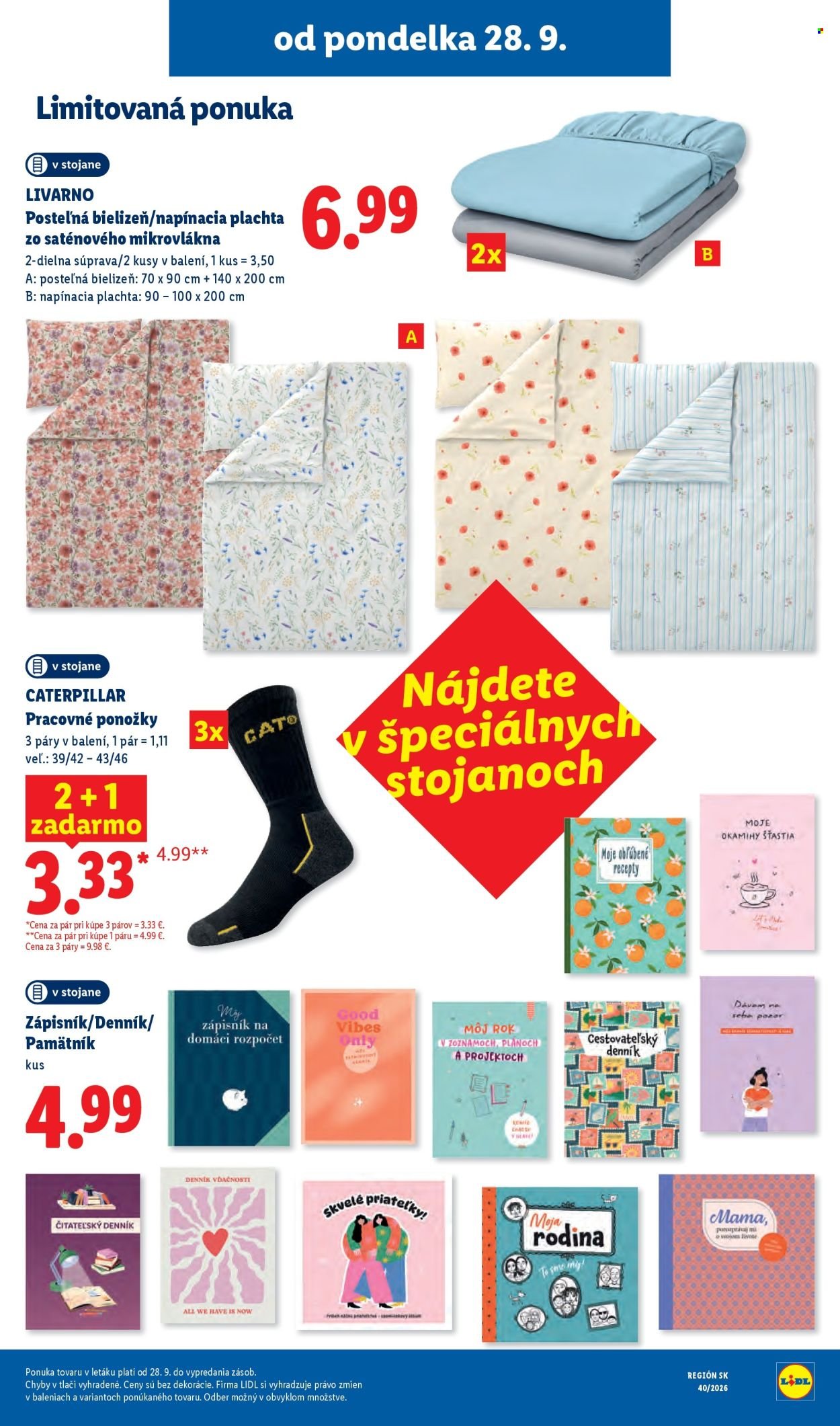 LIDL leták - Od pondelka 28.9.2026