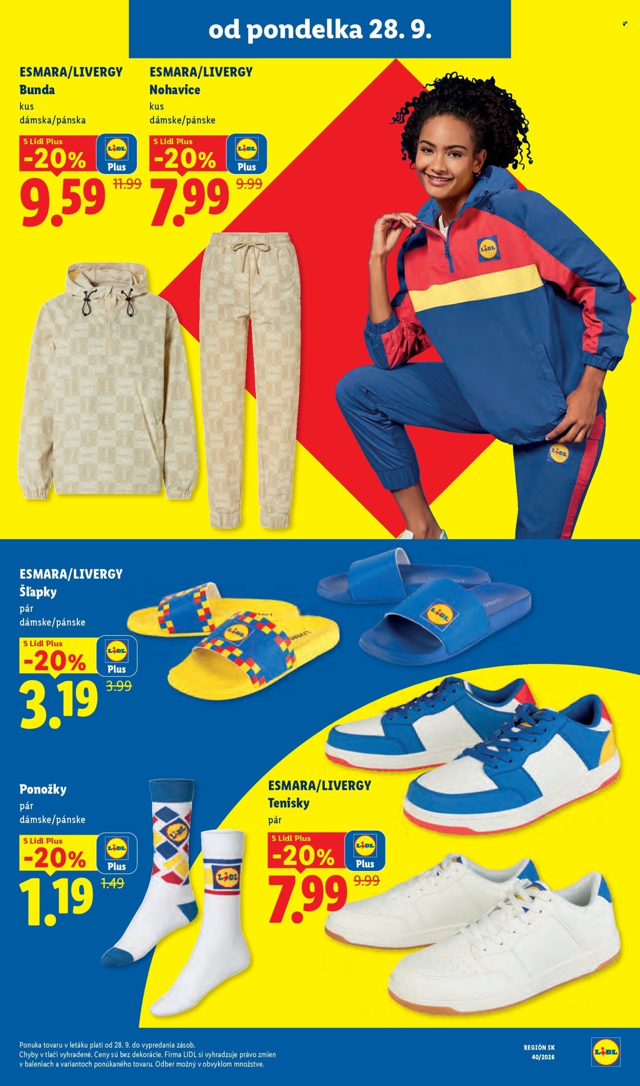 LIDL leták - Od pondelka 28.9.2026