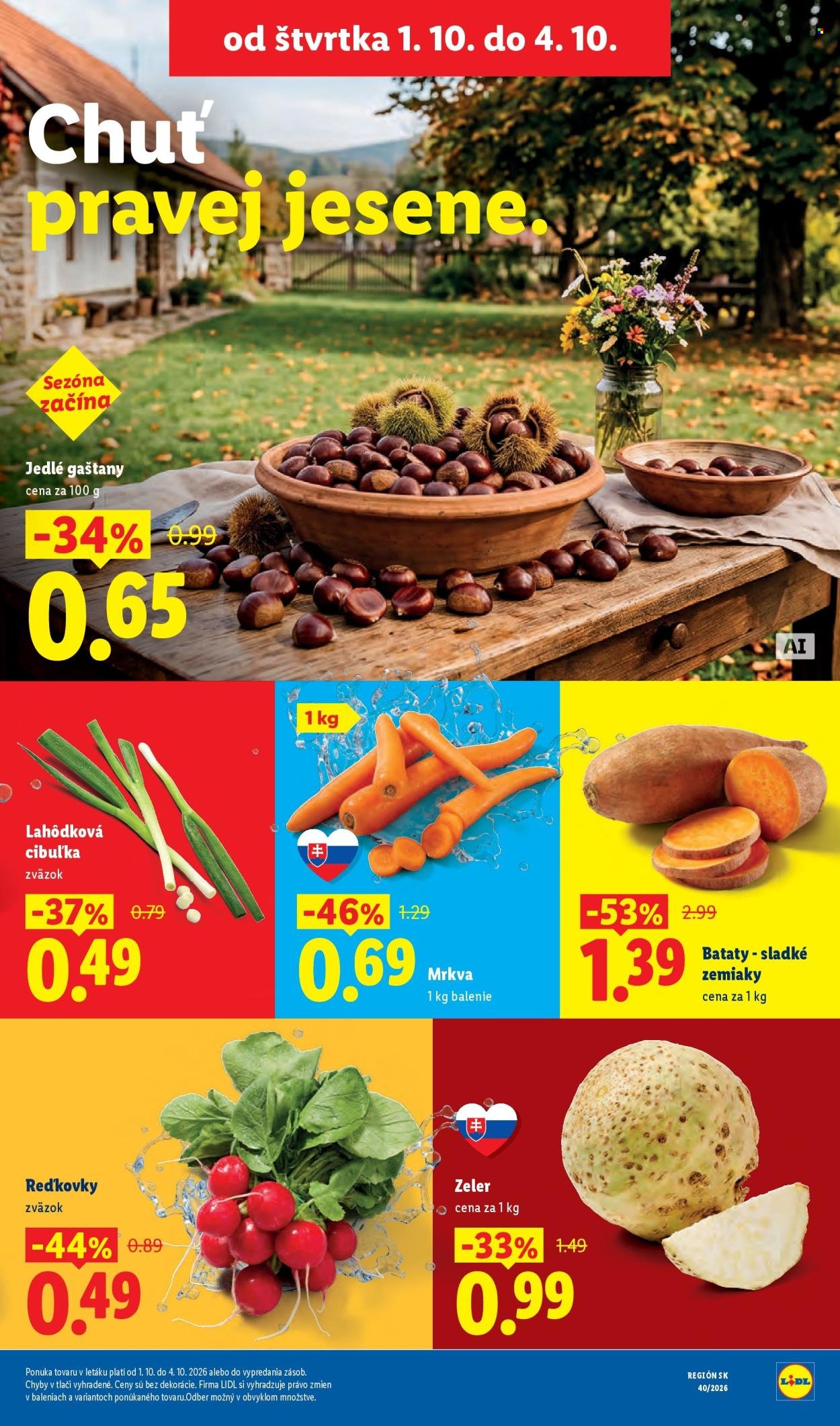 LIDL leták - Od pondelka 28.9.2026