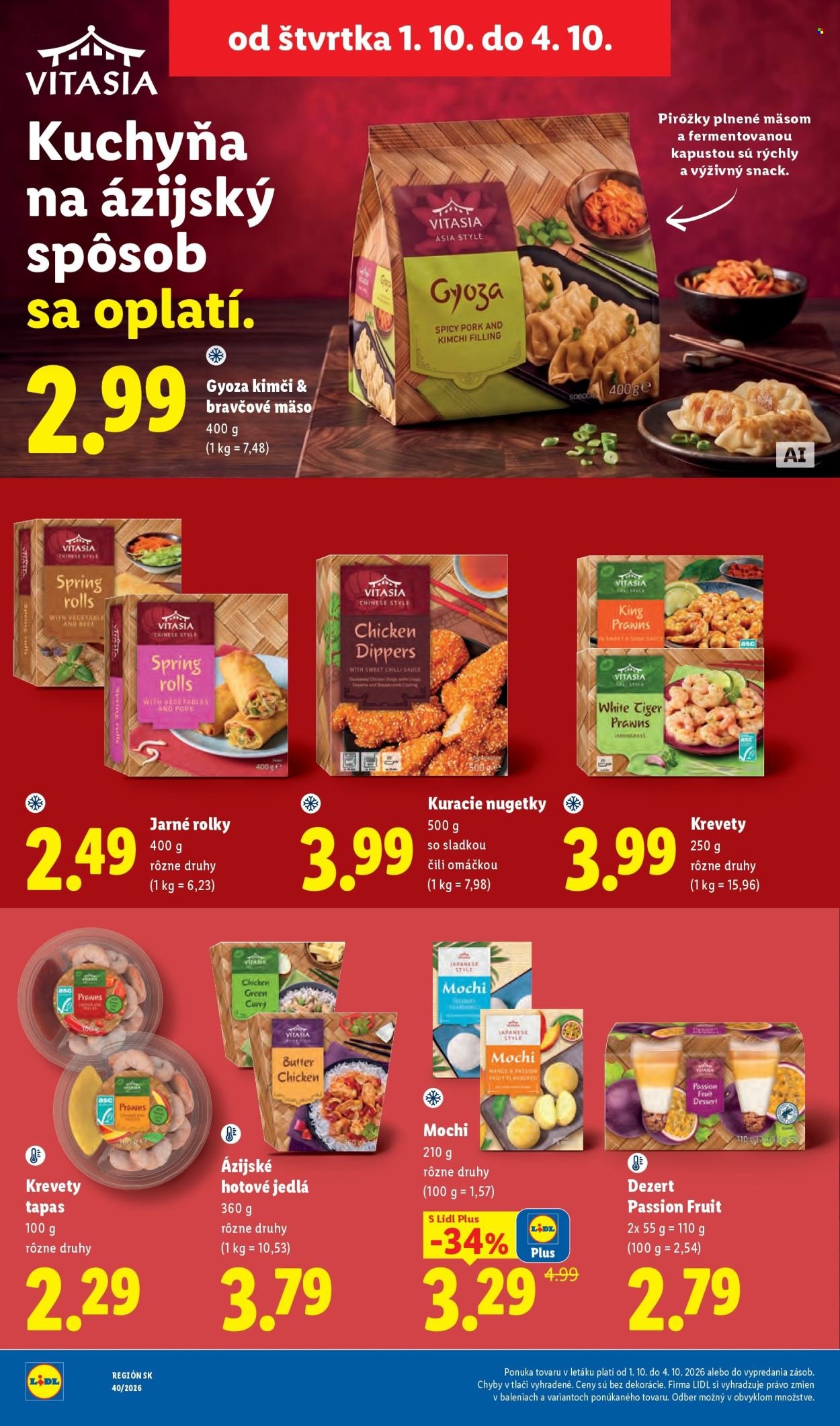 LIDL leták - Od pondelka 28.9.2026