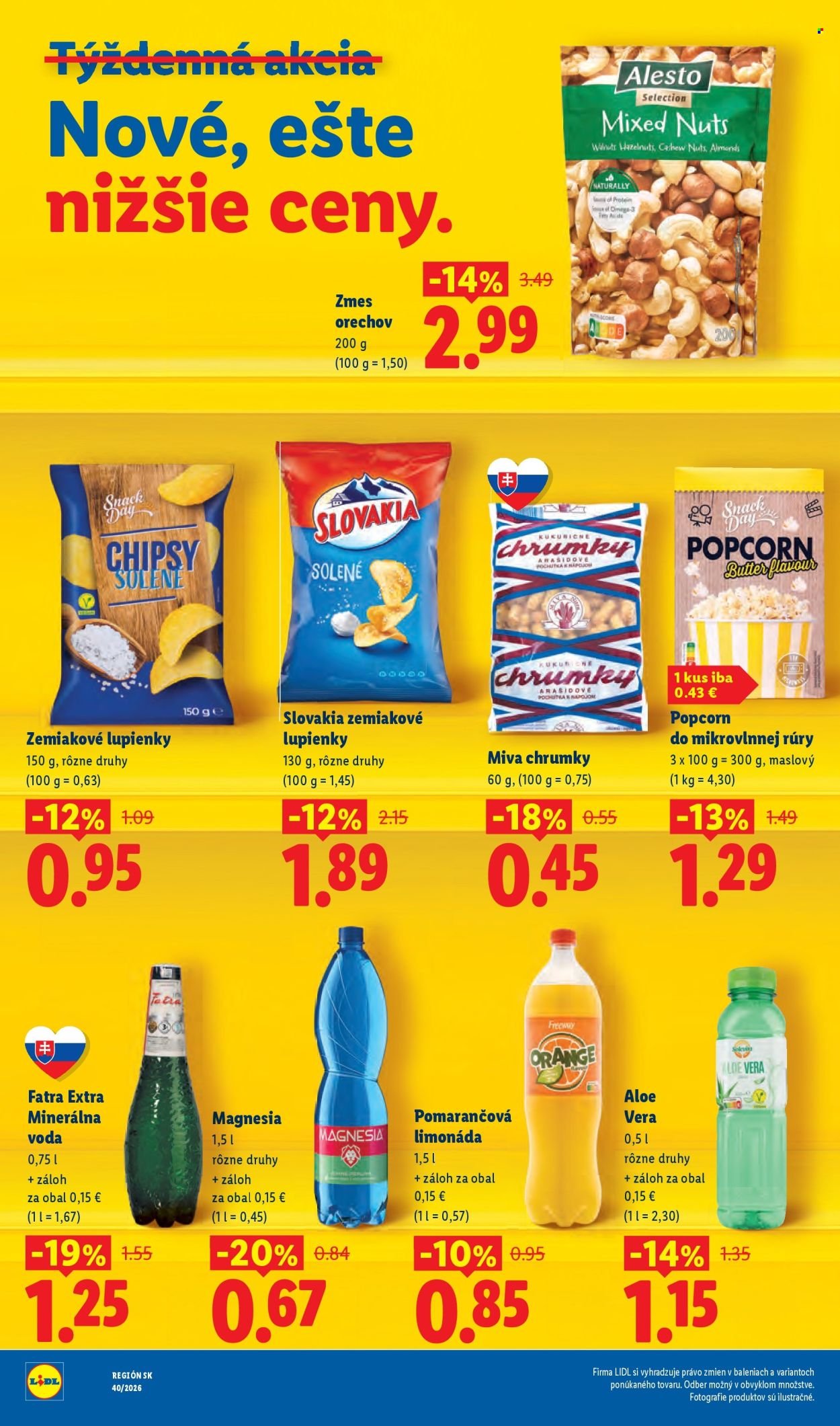 LIDL leták - Od pondelka 28.9.2026