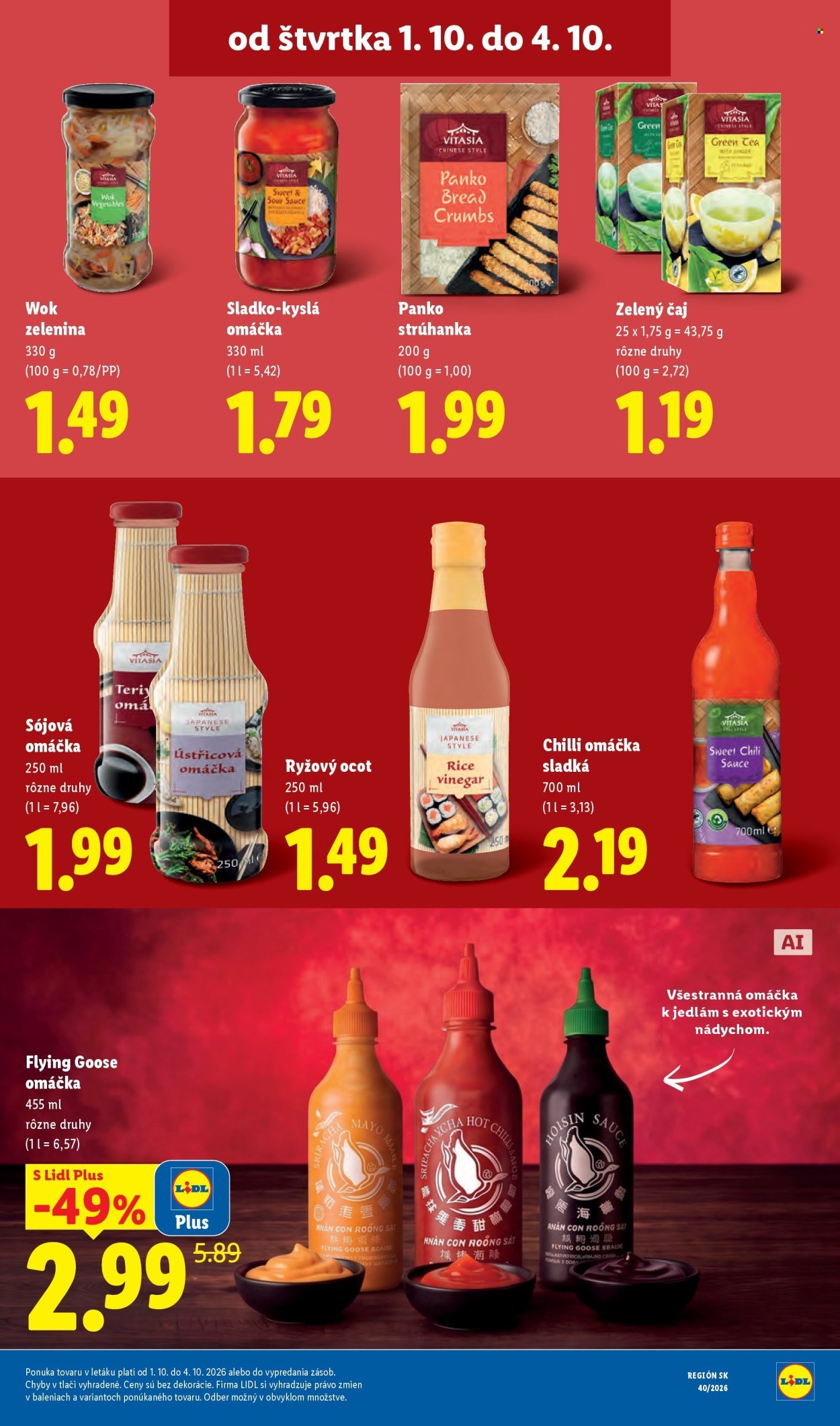 LIDL leták - Od pondelka 28.9.2026