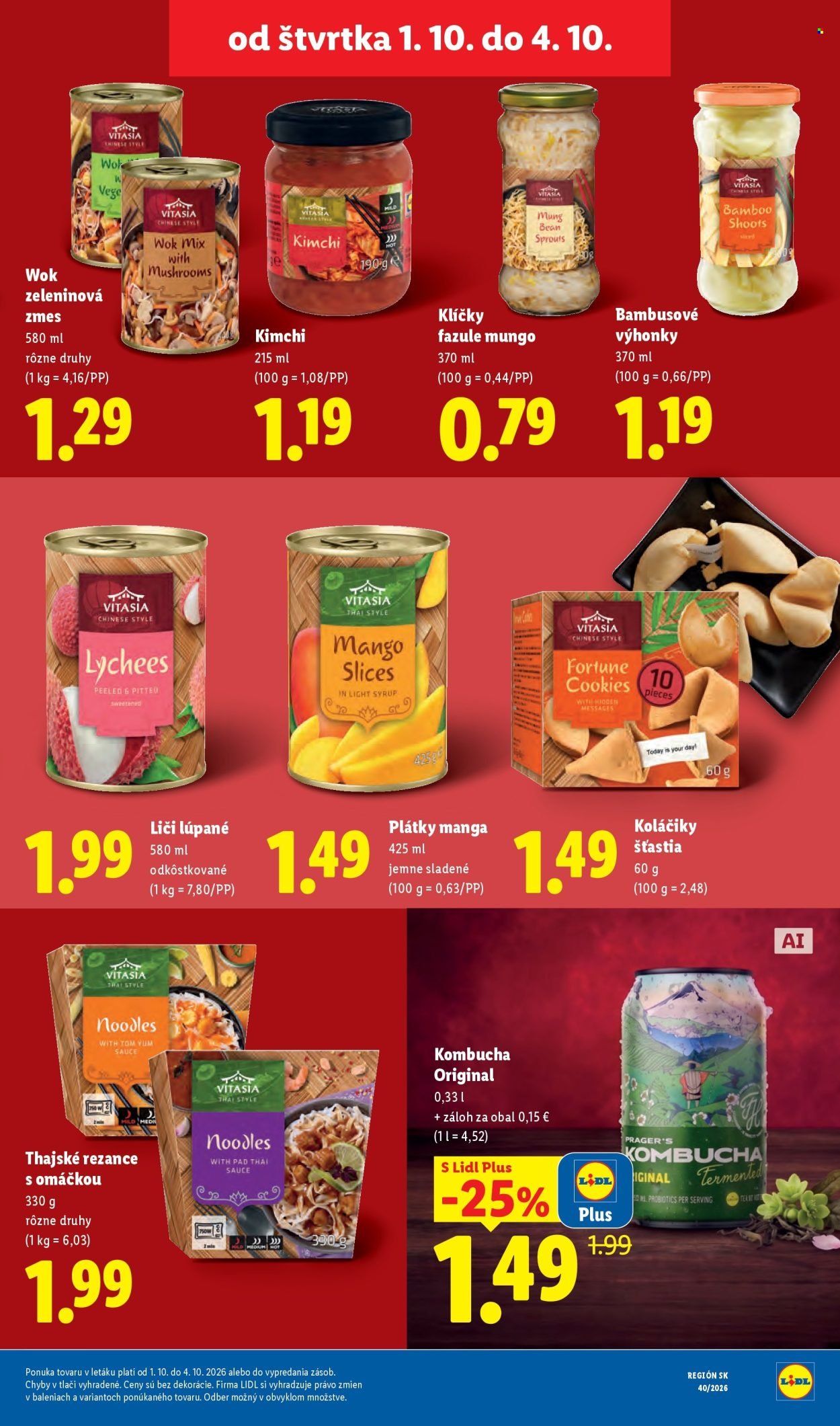 LIDL leták - Od pondelka 28.9.2026