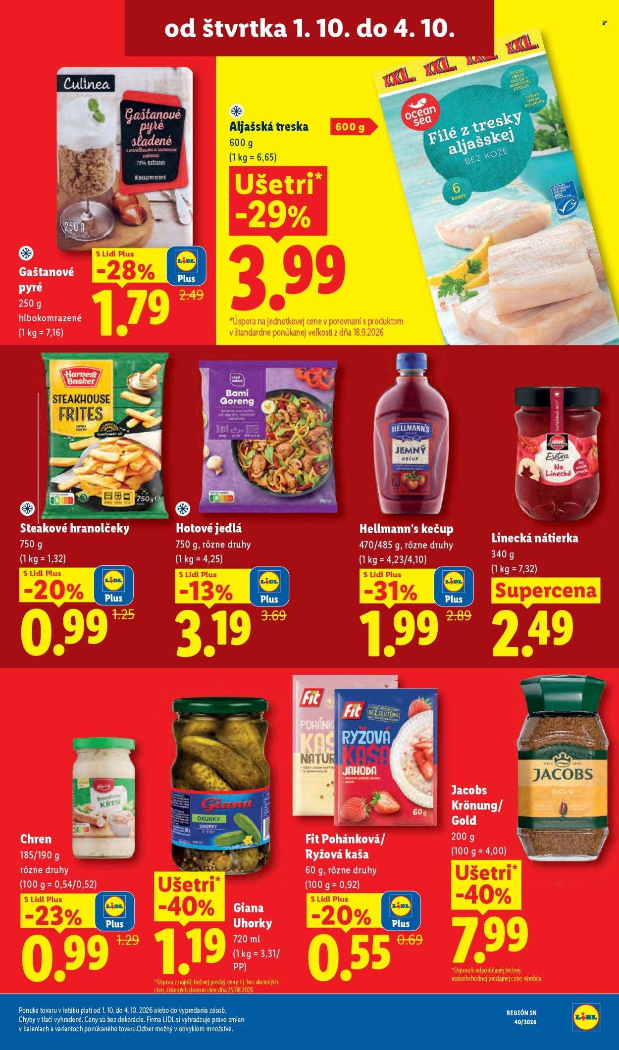 LIDL leták - Od pondelka 28.9.2026