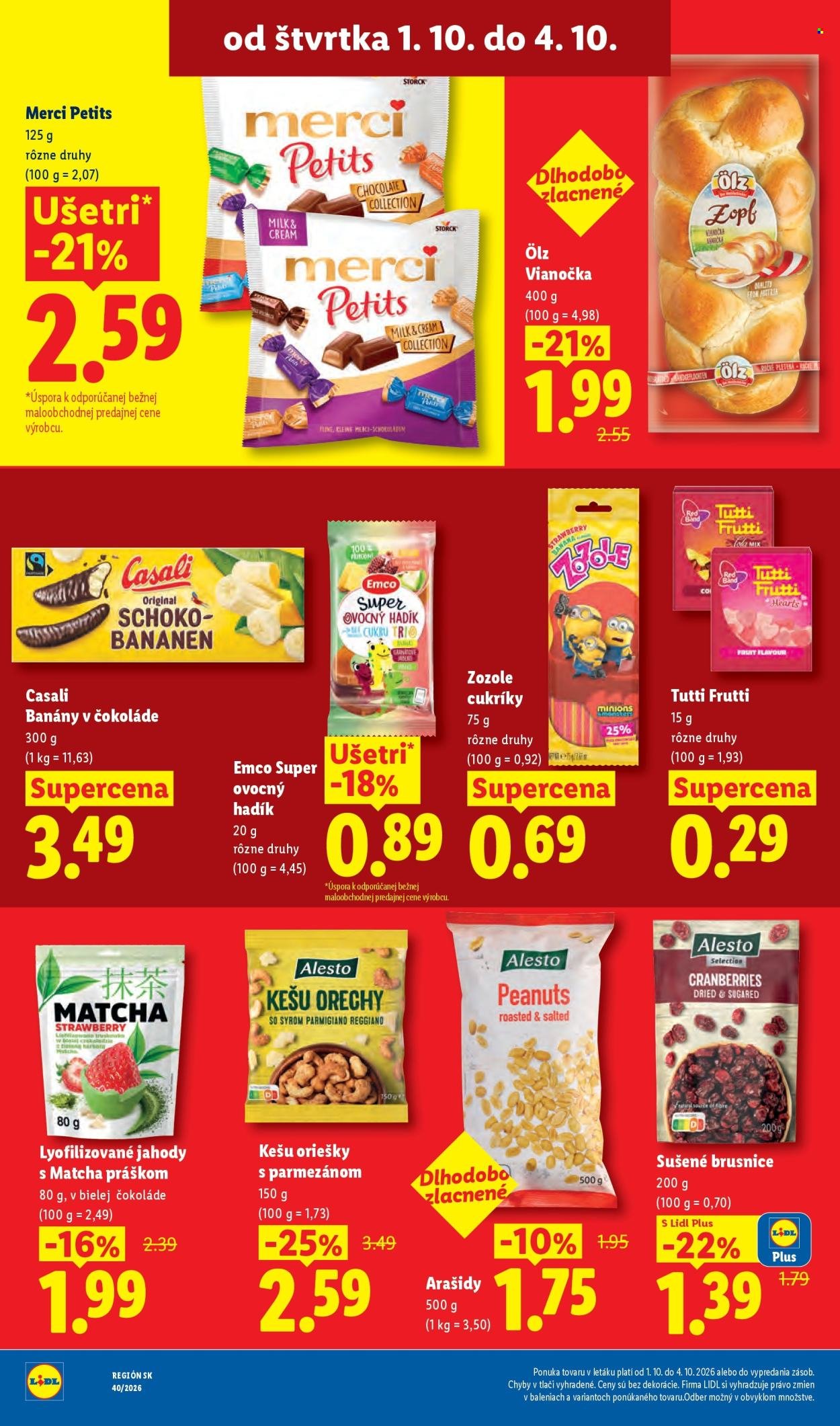 LIDL leták - Od pondelka 28.9.2026